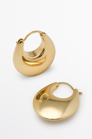 XS hoop earrings — GOLDEN 4