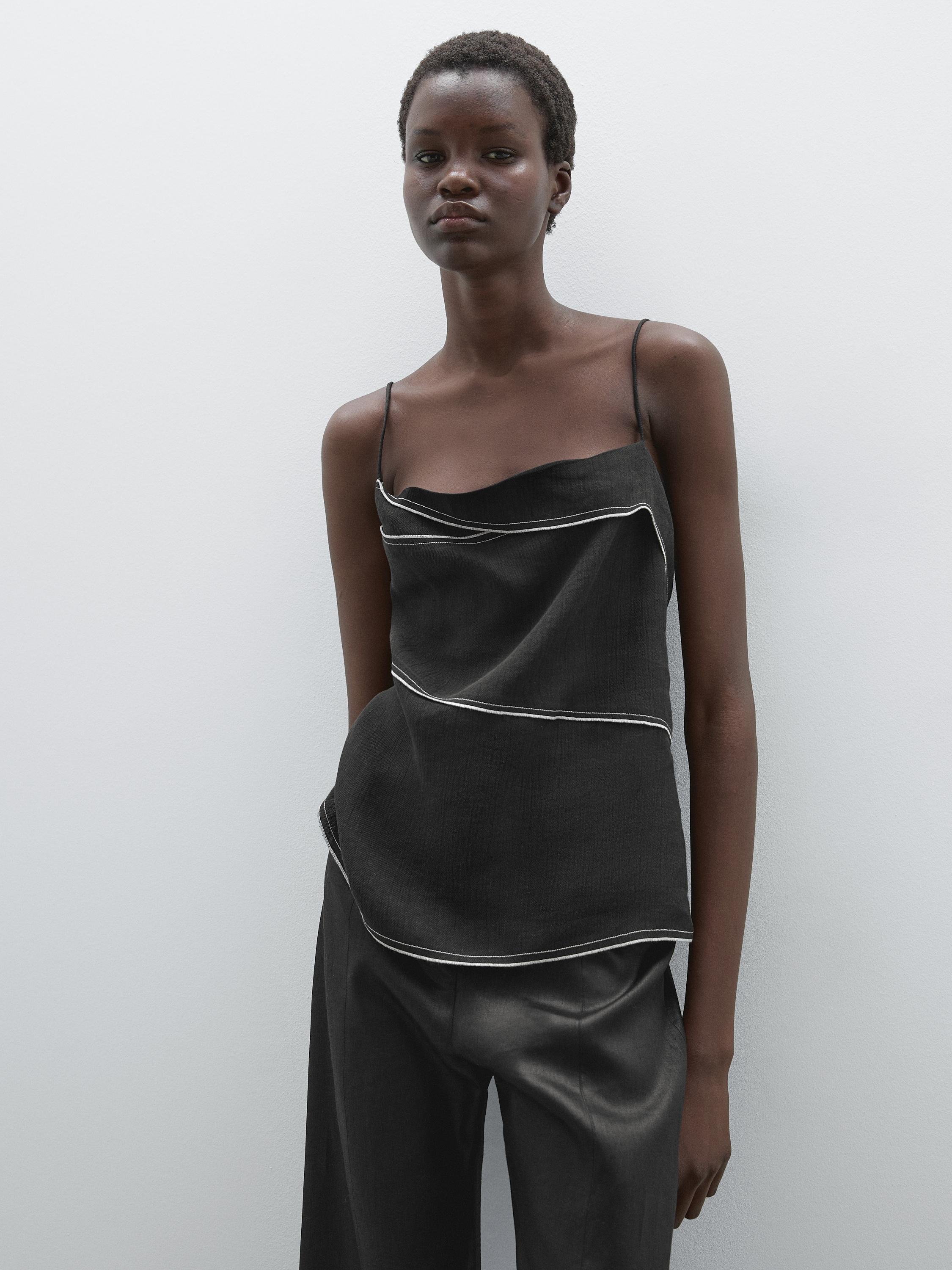 توب بغرزة راجعة متباينة