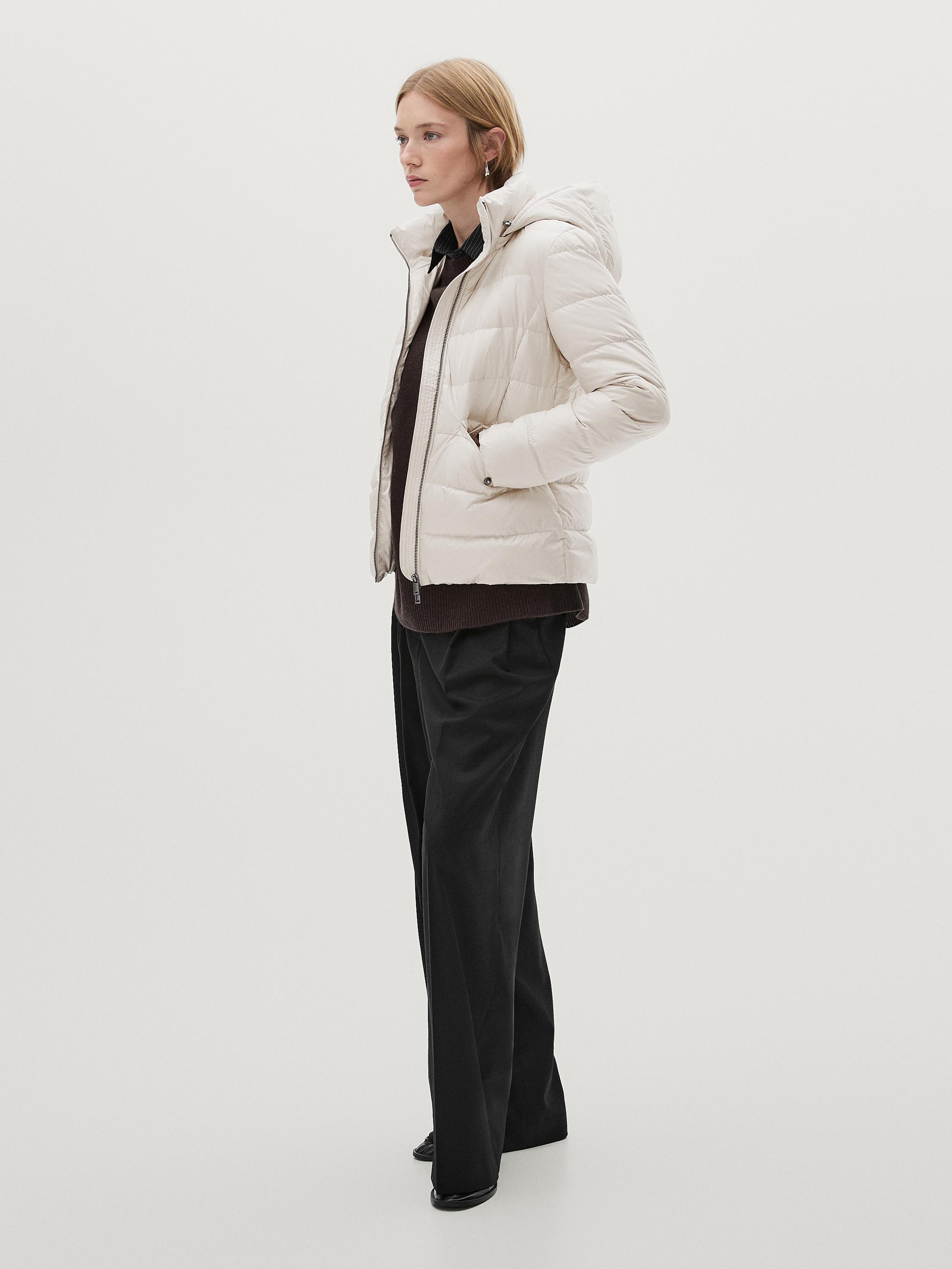 Massimo dutti white jacket hotsell