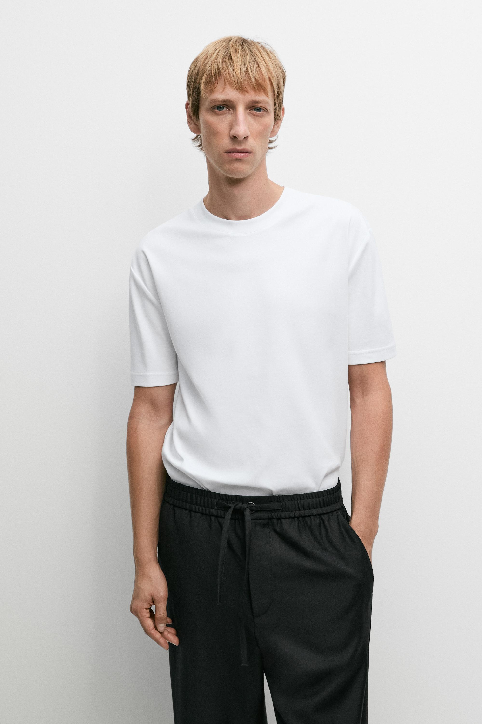 T-shirt maniche corte dettaglio cucitura