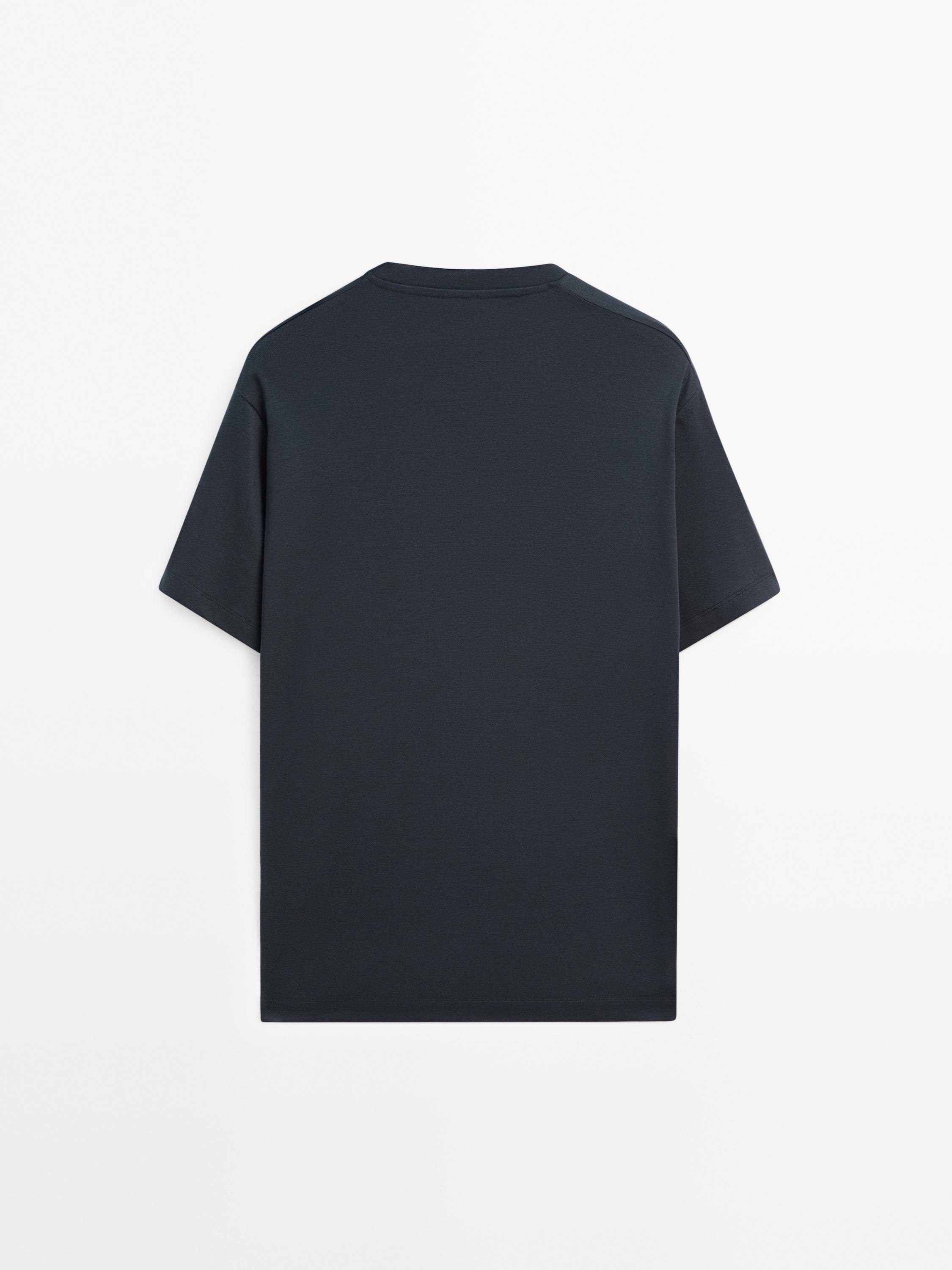 100% mercerised cotton T-shirt