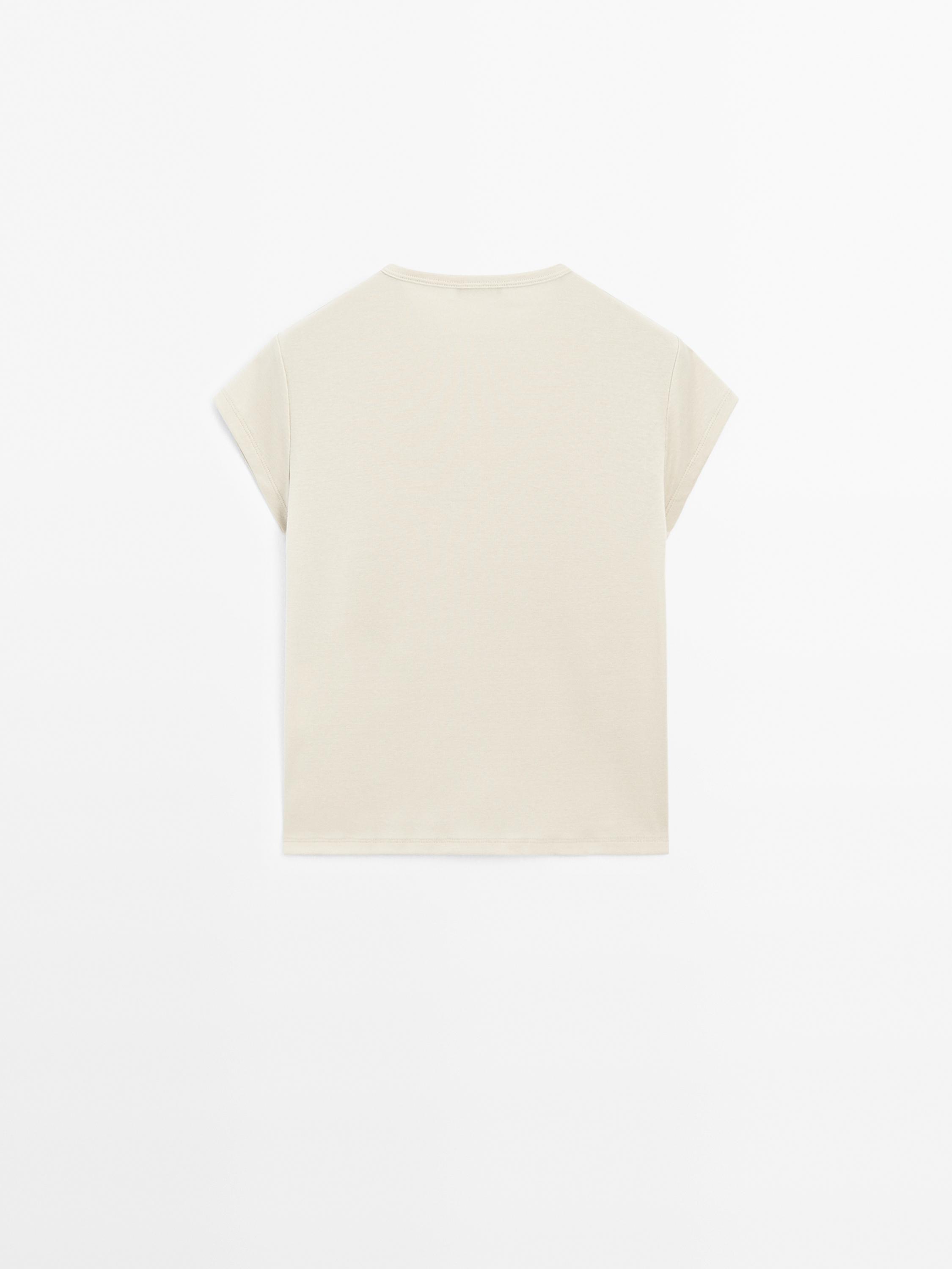 100% mercerised cotton short sleeve T-shirt
