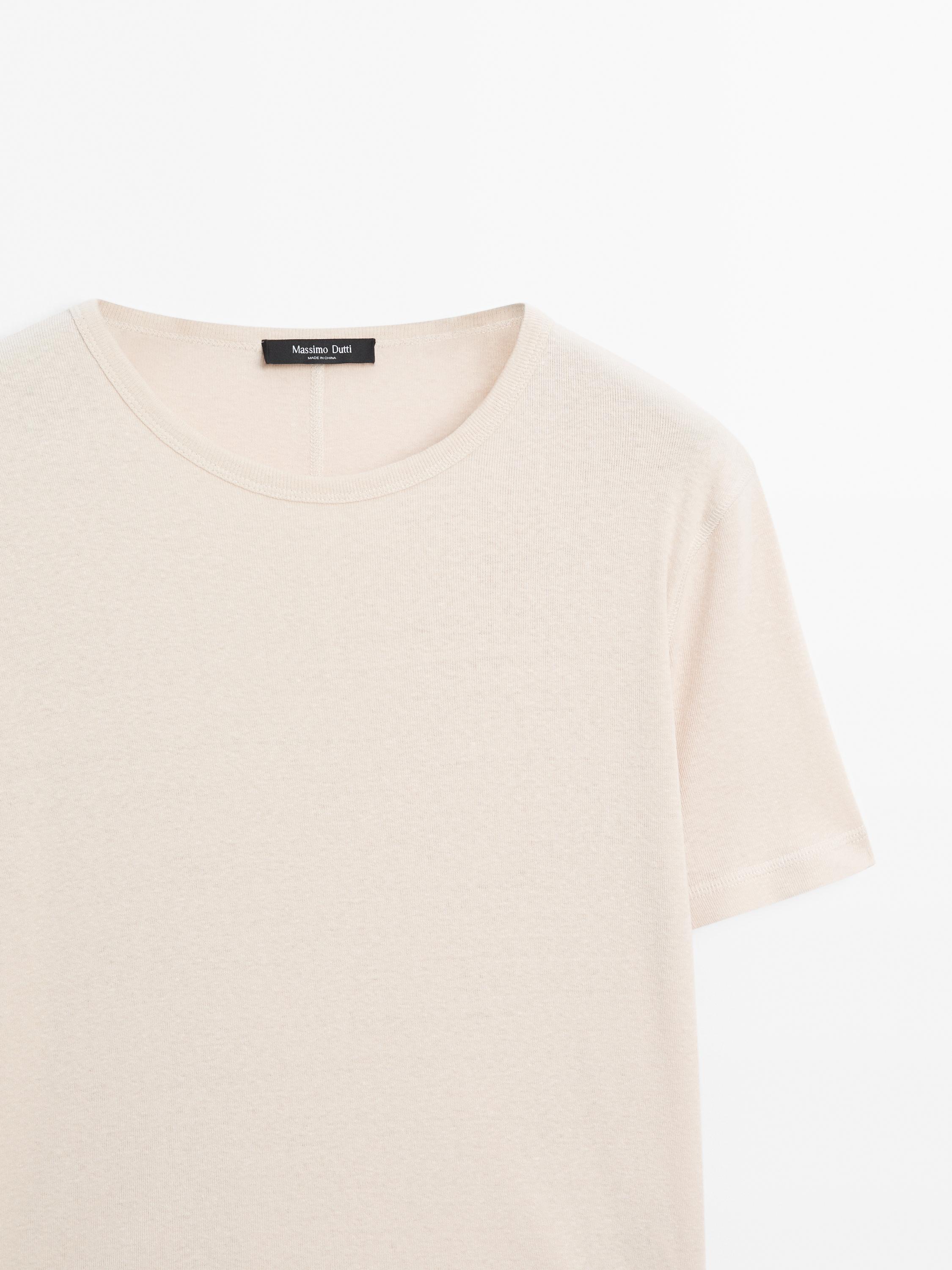 Faded 100% cotton T-shirt