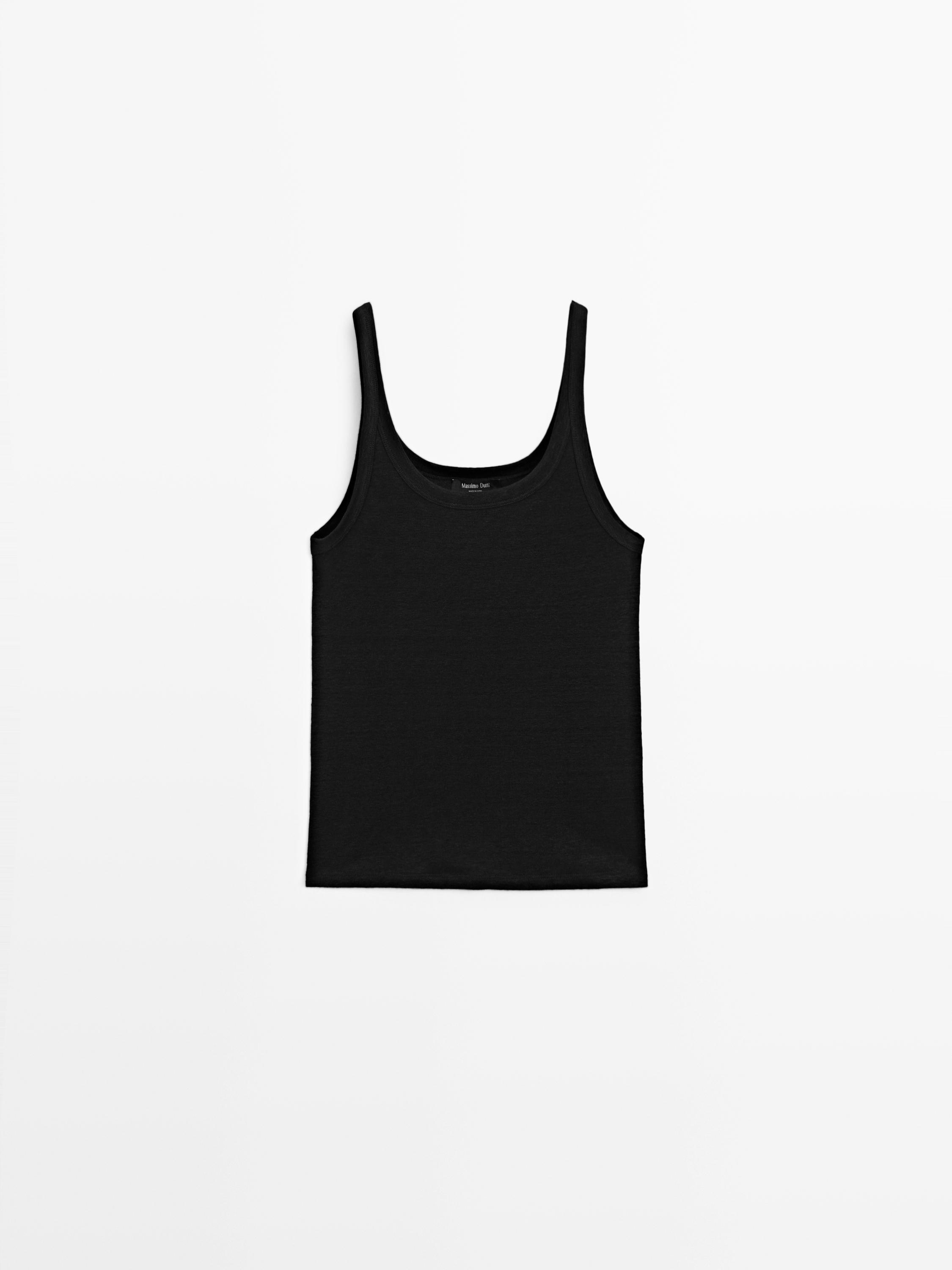 Bluzë me rripa lino