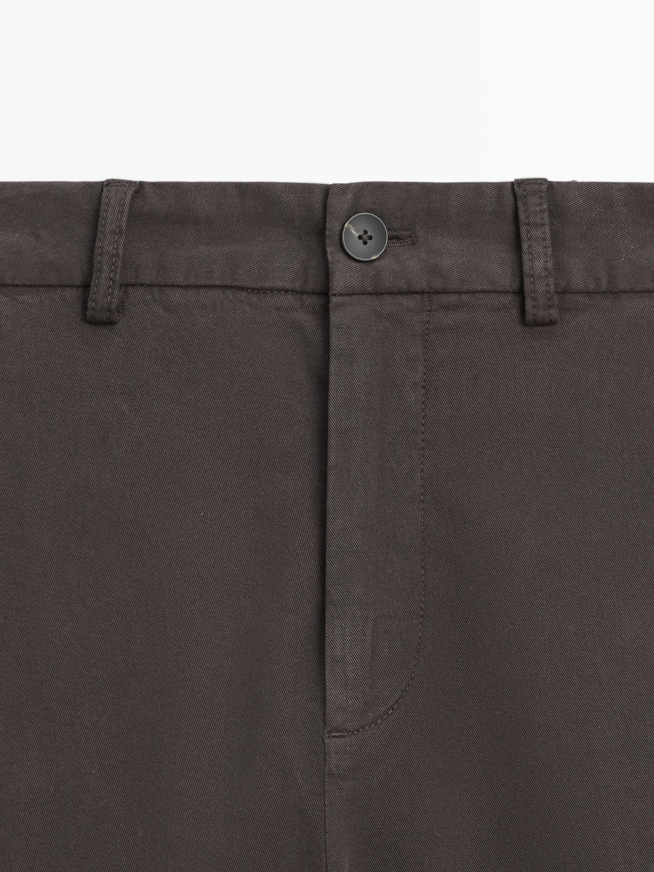 Jogger fit trousers — BROWN