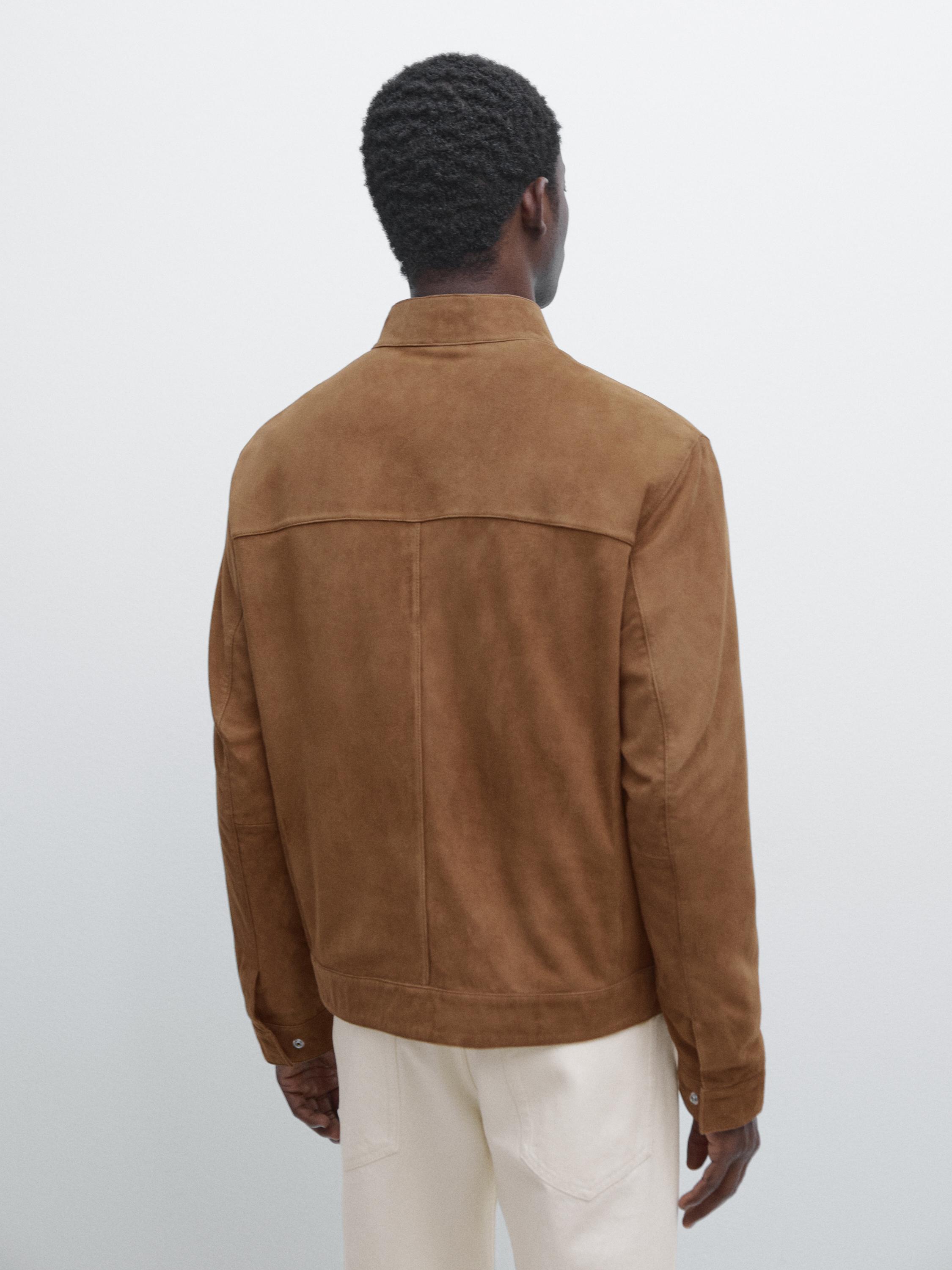 Suede leather jacket — OCHRE