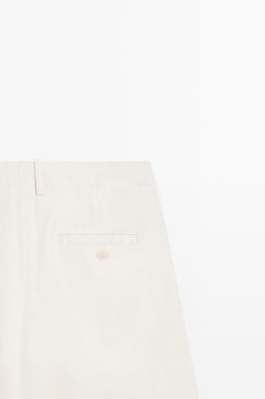 Pleated pants with crossover fastening detail - STUDIO — CREAM 7