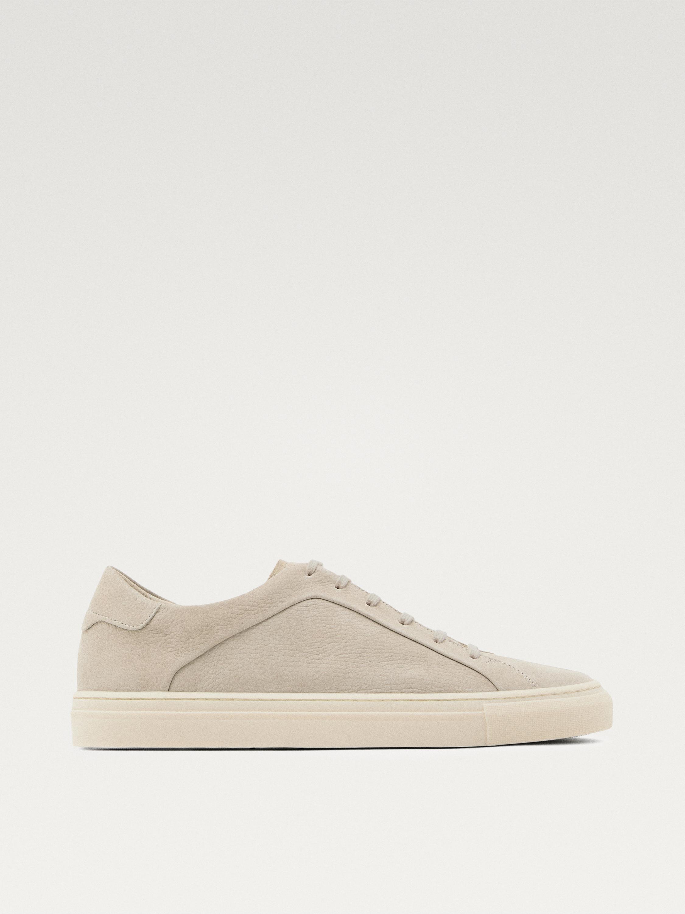 Leather trainers