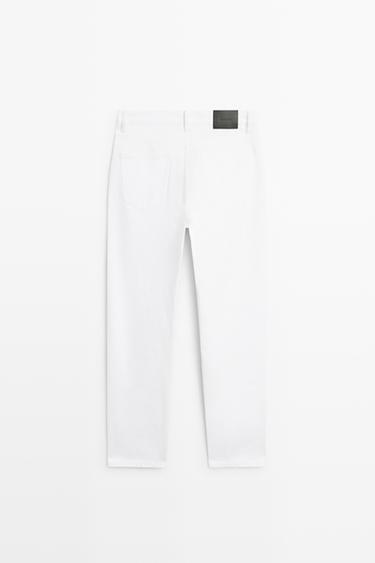 Straight-leg jeans — WHITE 6