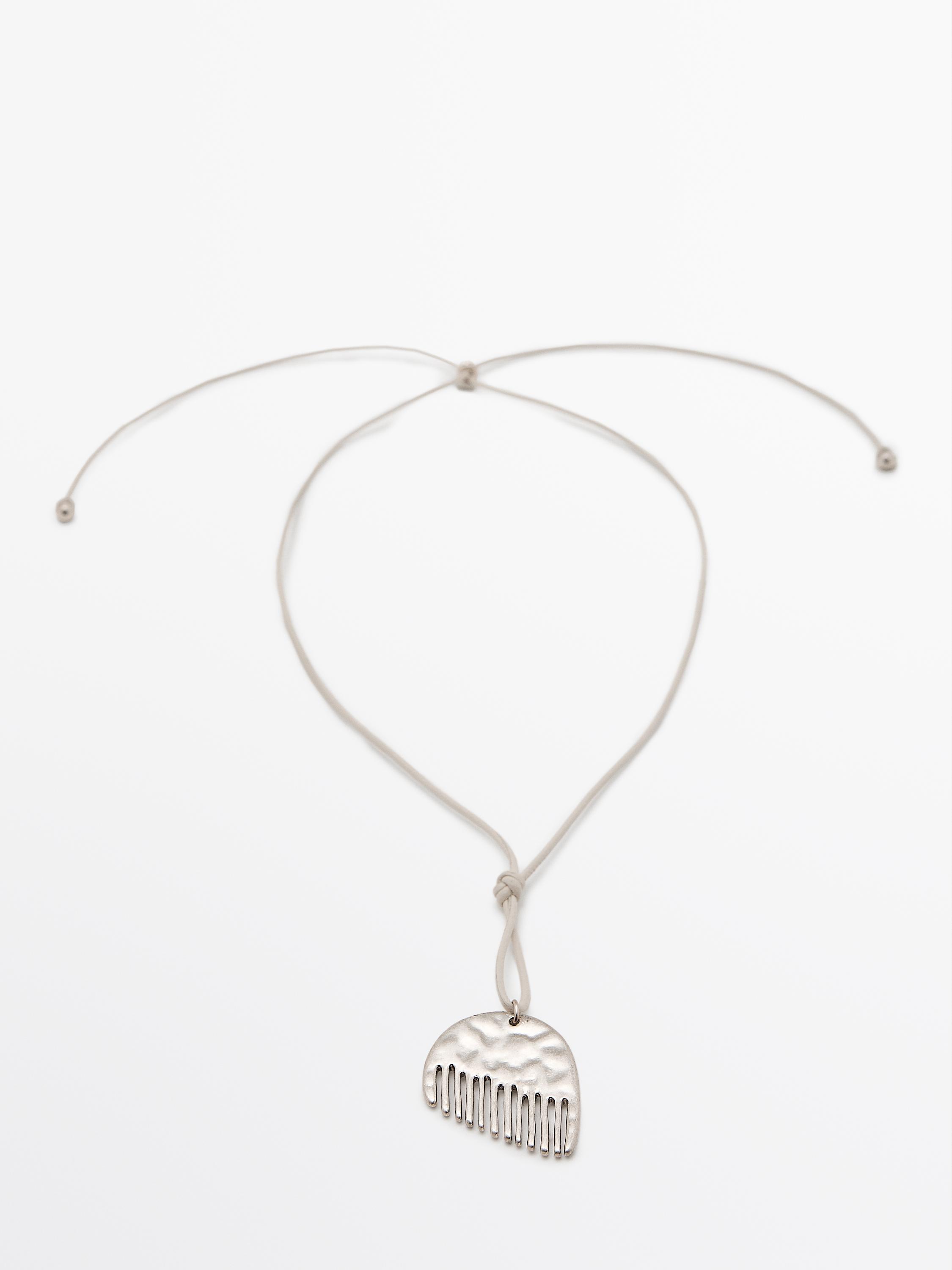Collar cordón pieza peine