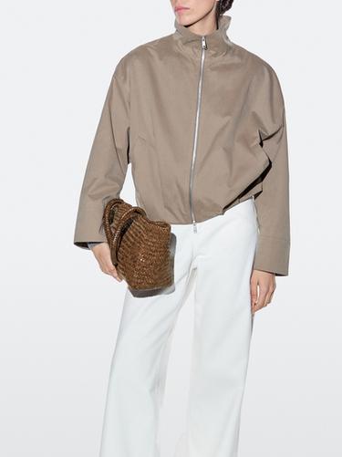 Medium braided nappa leather tote bag — LEATHER 8