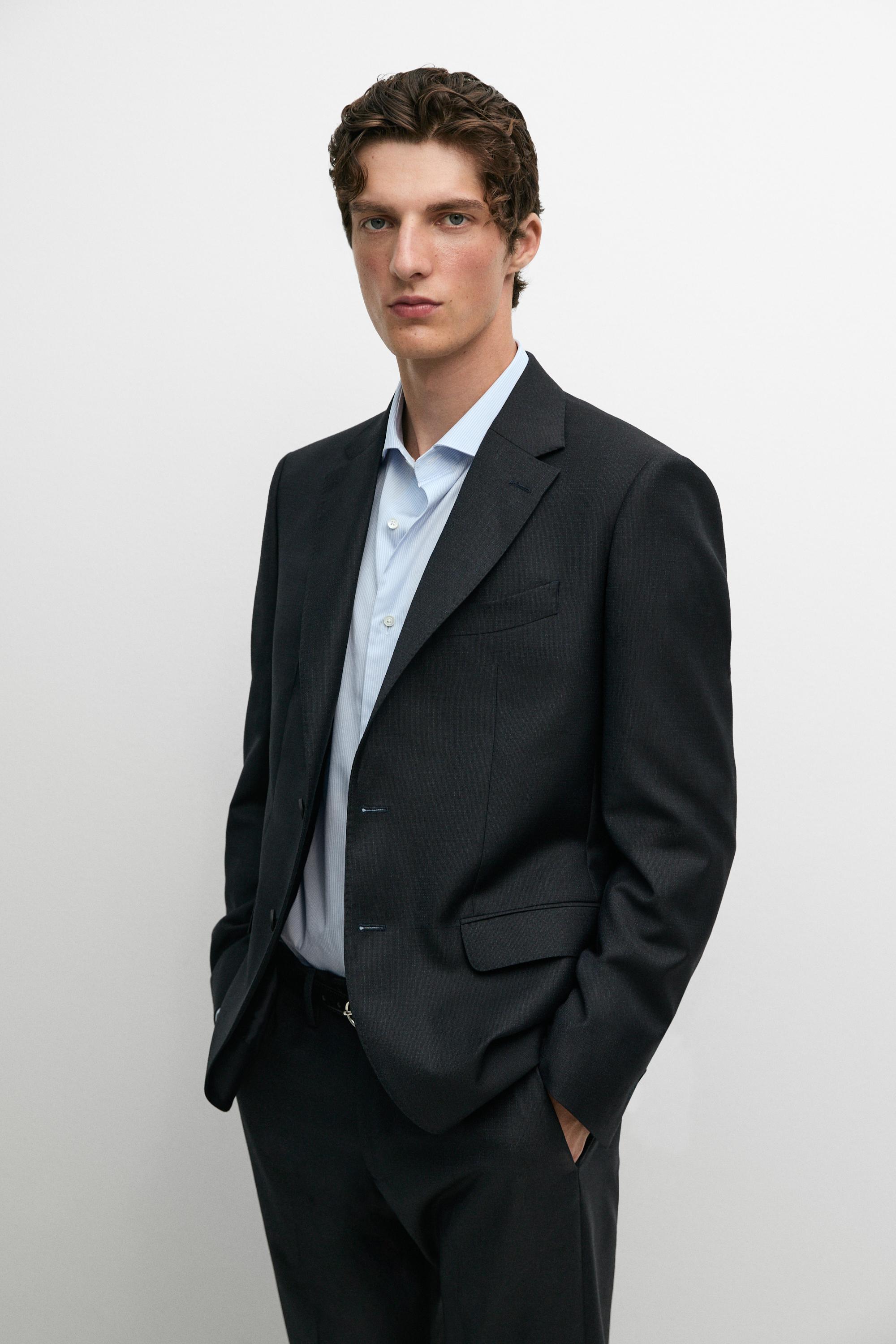 100% Wool Suit Blazer