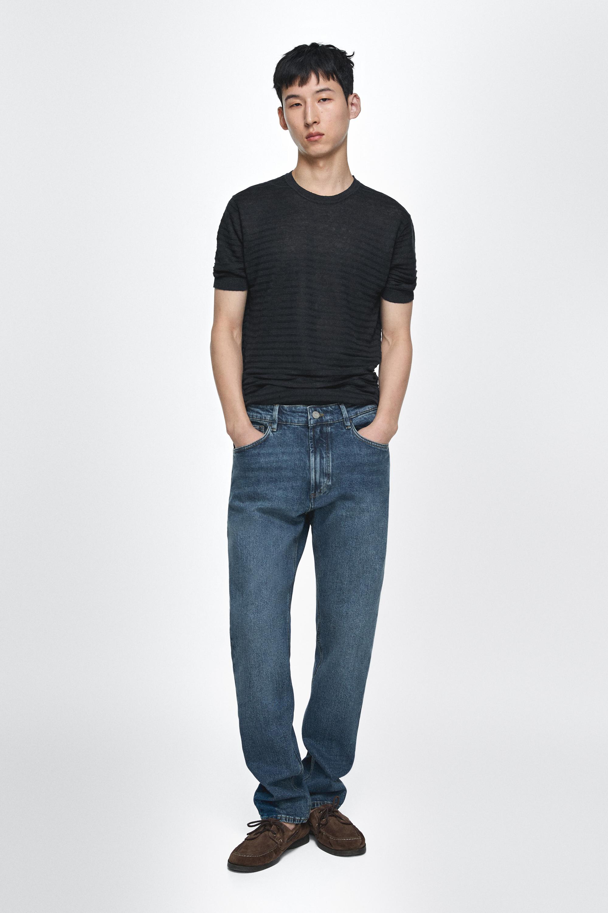 Jeans Slim Fit - Azzurro Chiaro - 38 (It 54) - Massimo Dutti - Male-image