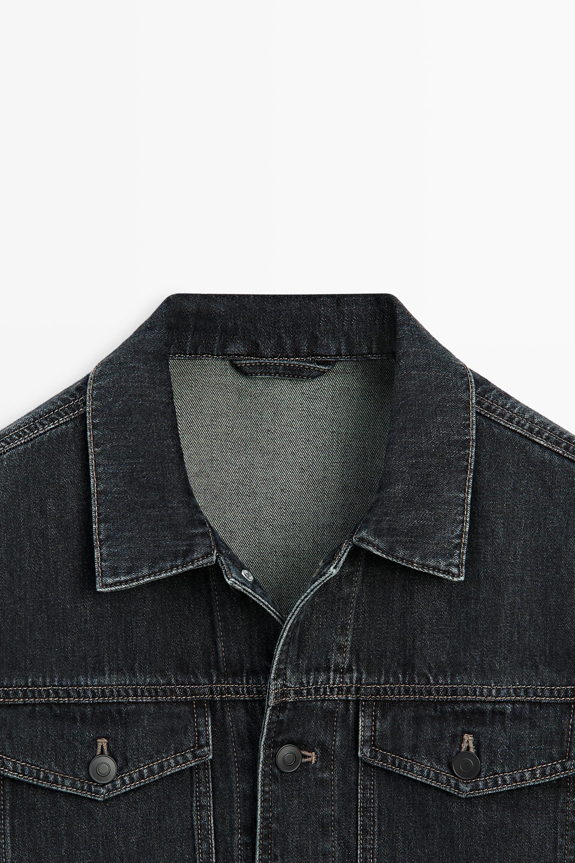 Regular Fit Cotton Denim Jacket — INDIGO