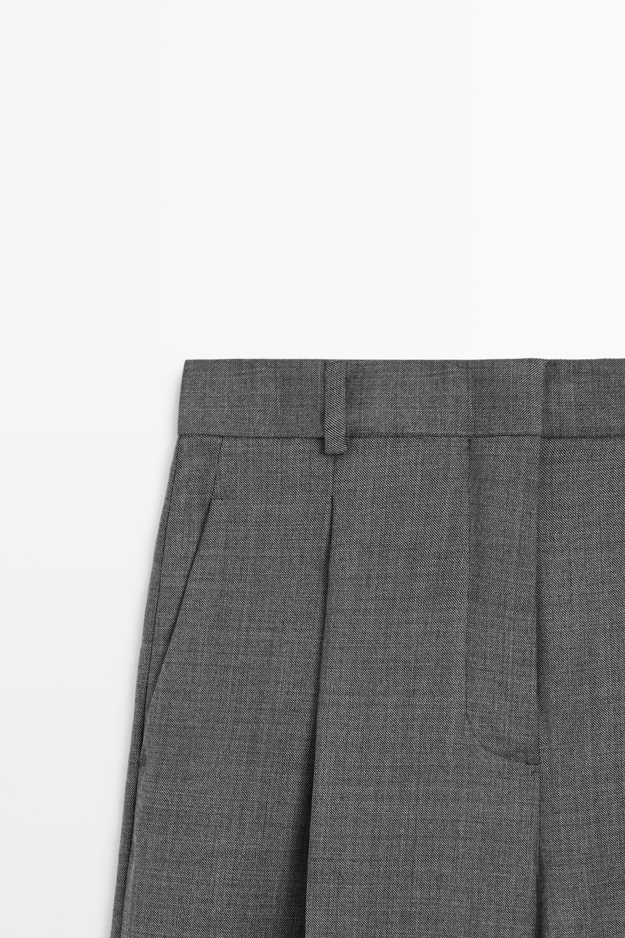 100% wool suit pants - thumbnail 4