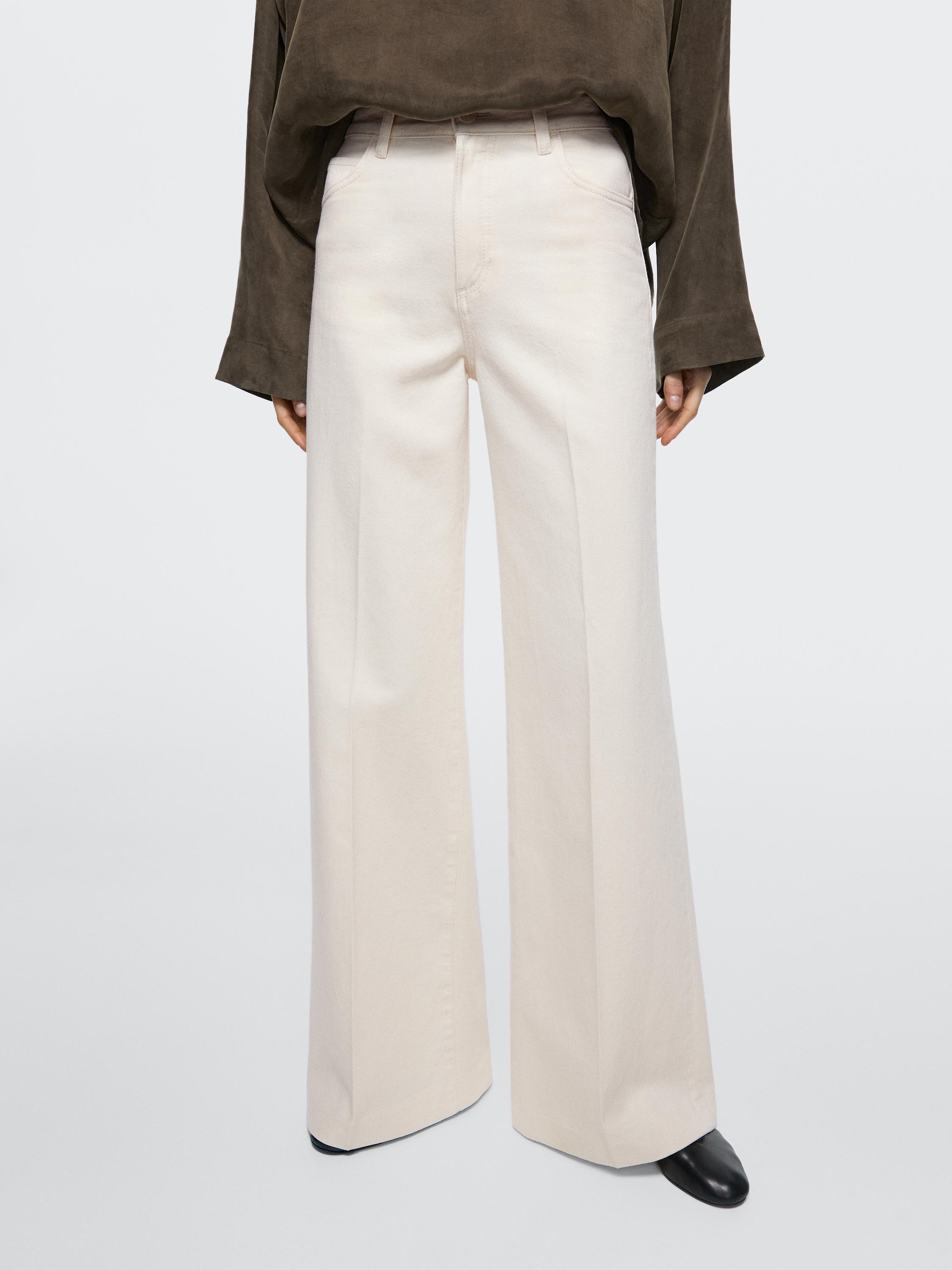 High-waist palazzo jeans — CREAM
