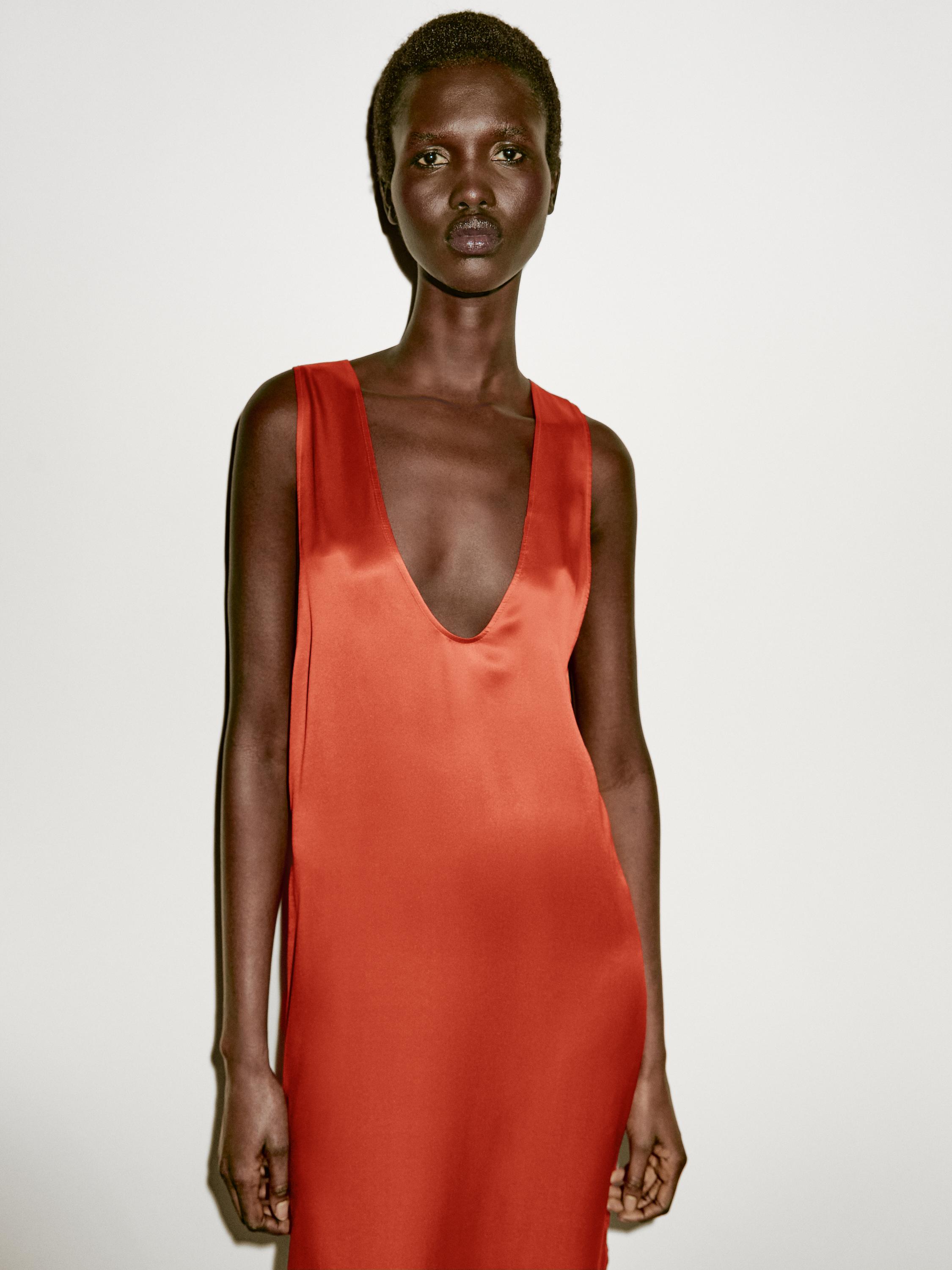 Draped asymmetric silk dress - Limited Edition