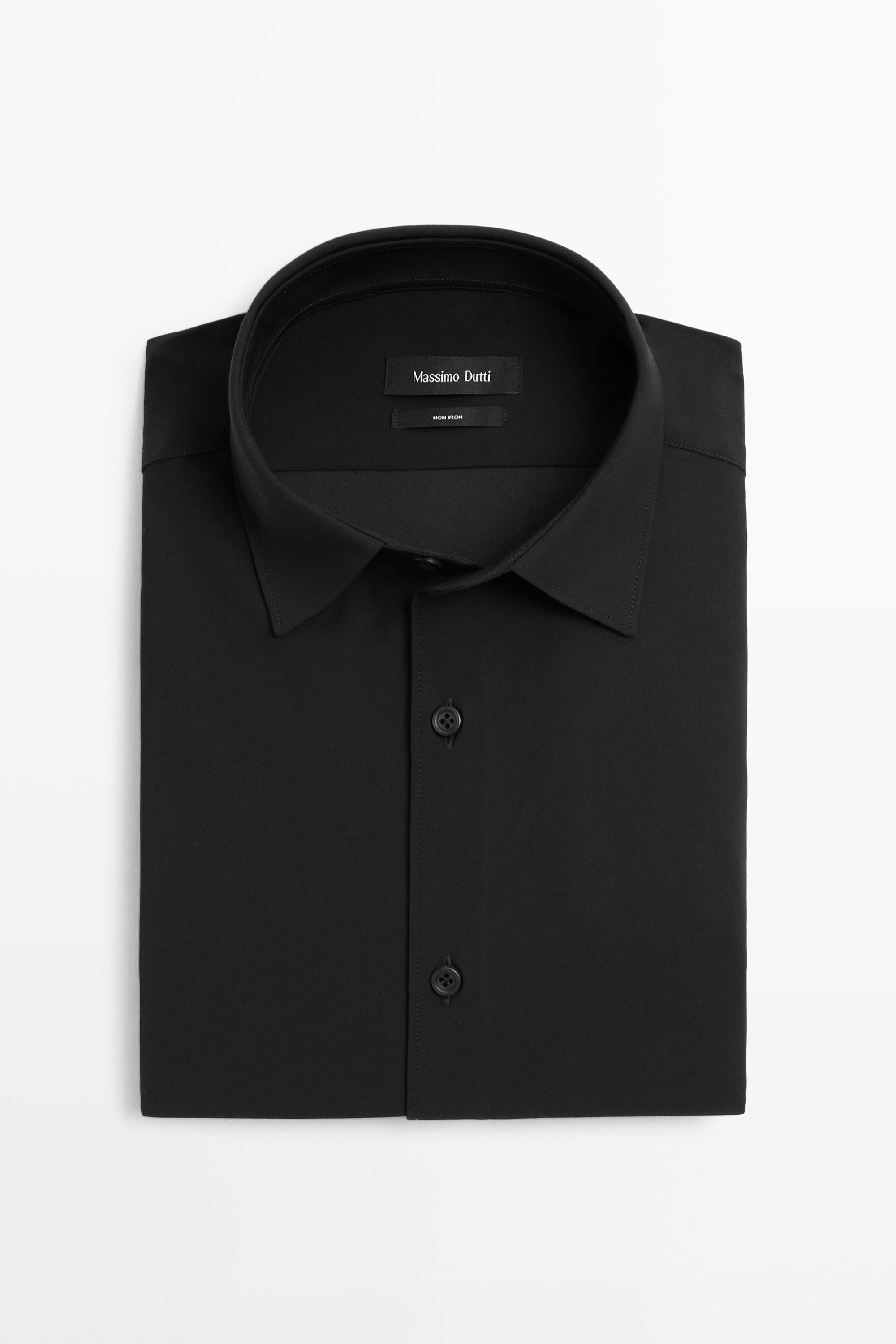 Esnek slim fit gömlek