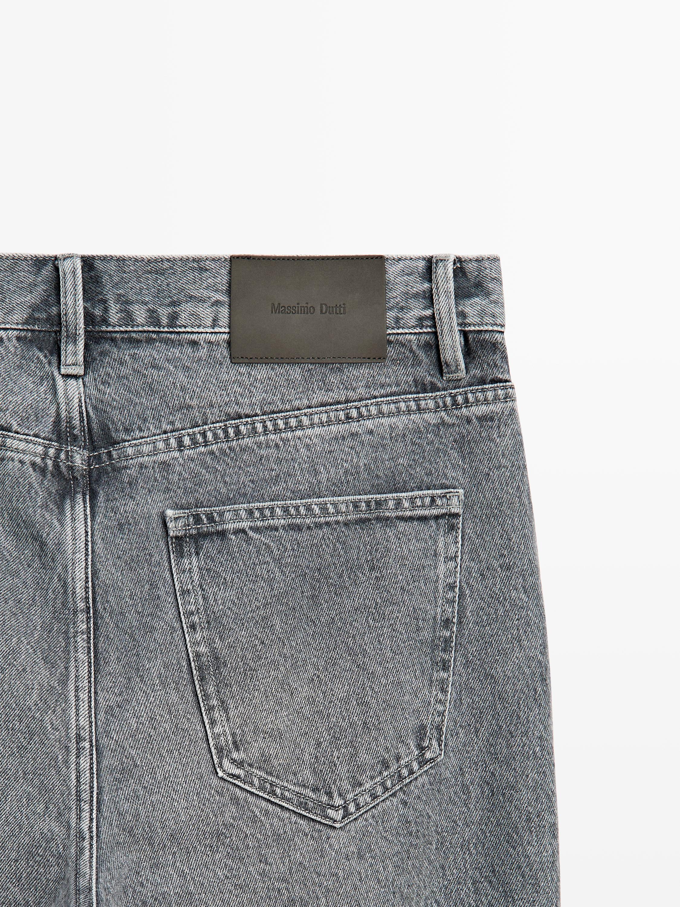 Straight-leg jeans — BLUISH GREY