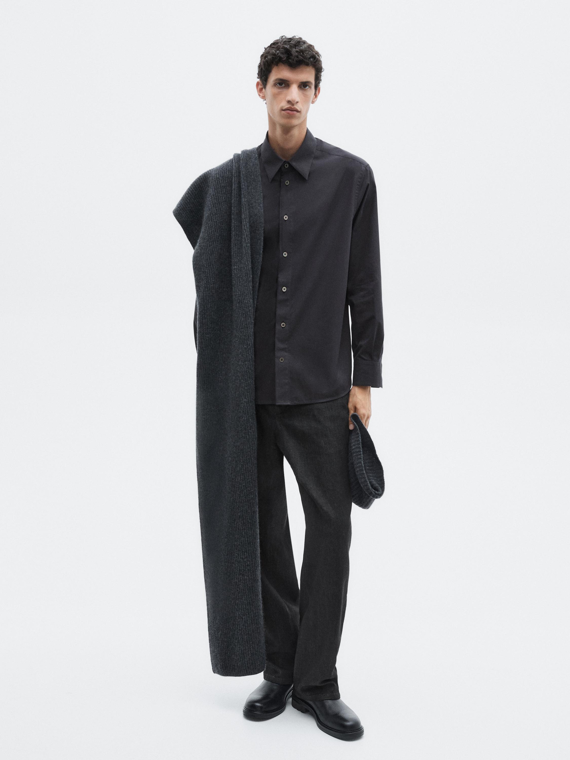 Relaxed fit 100% cotton shirt - LIMITED