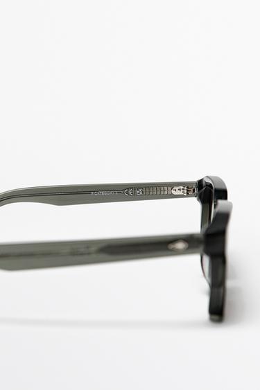 Rectangular sunglasses — GREEN 5