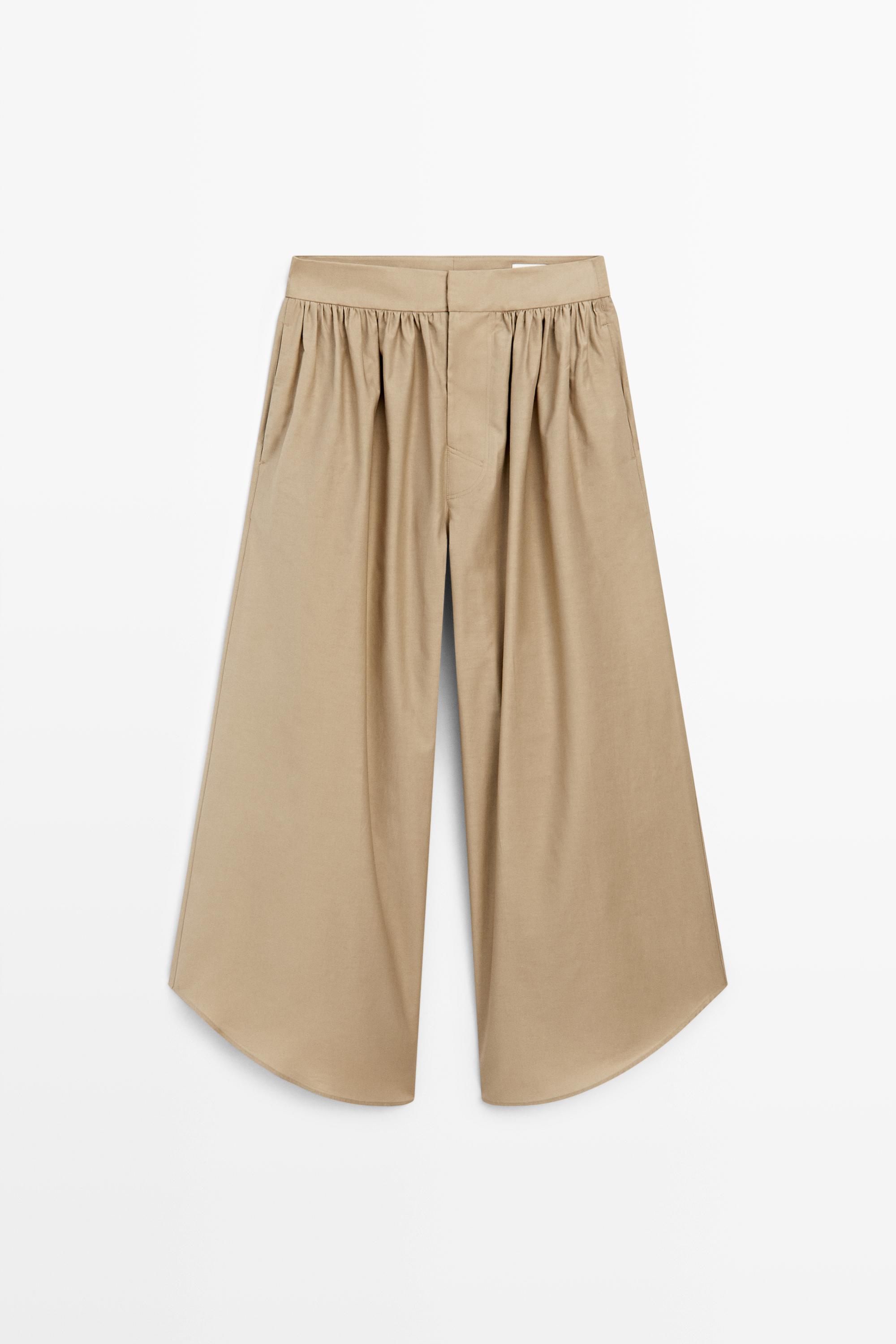 Culottes with pleated details - LIMITED EDITION