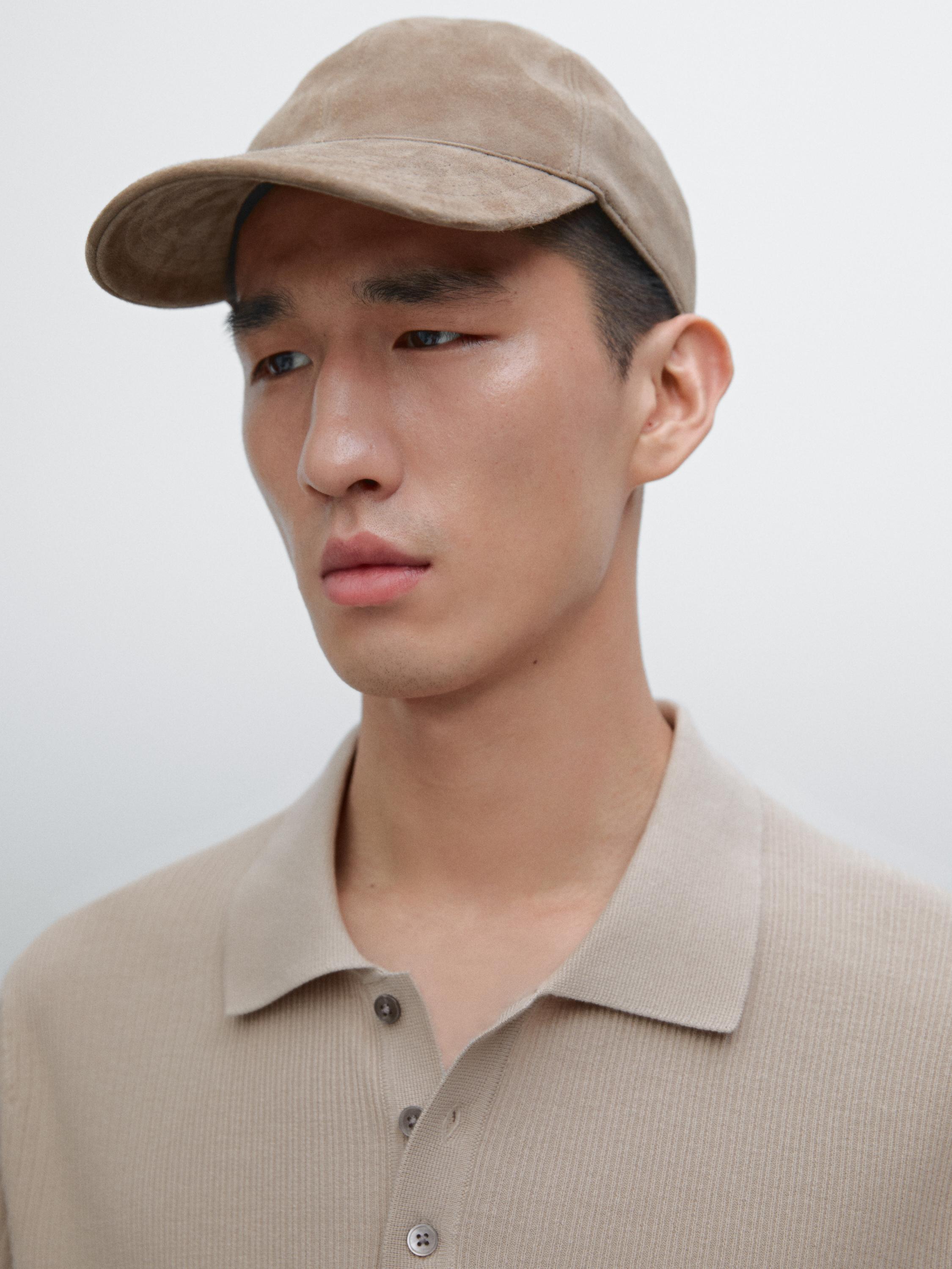 100% cotton ribbed knit polo shirt