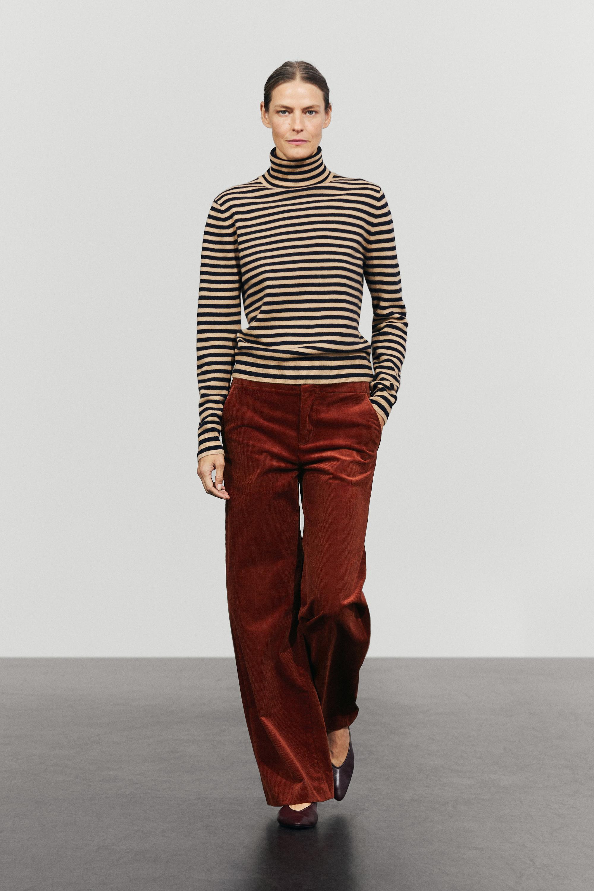 Corduroy palazzo pants