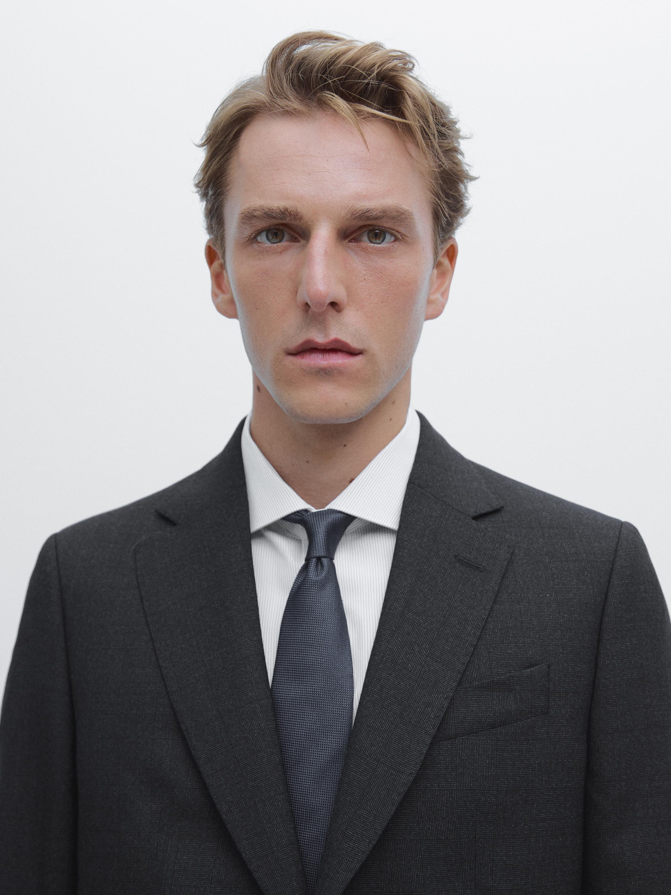100% wool suit blazer