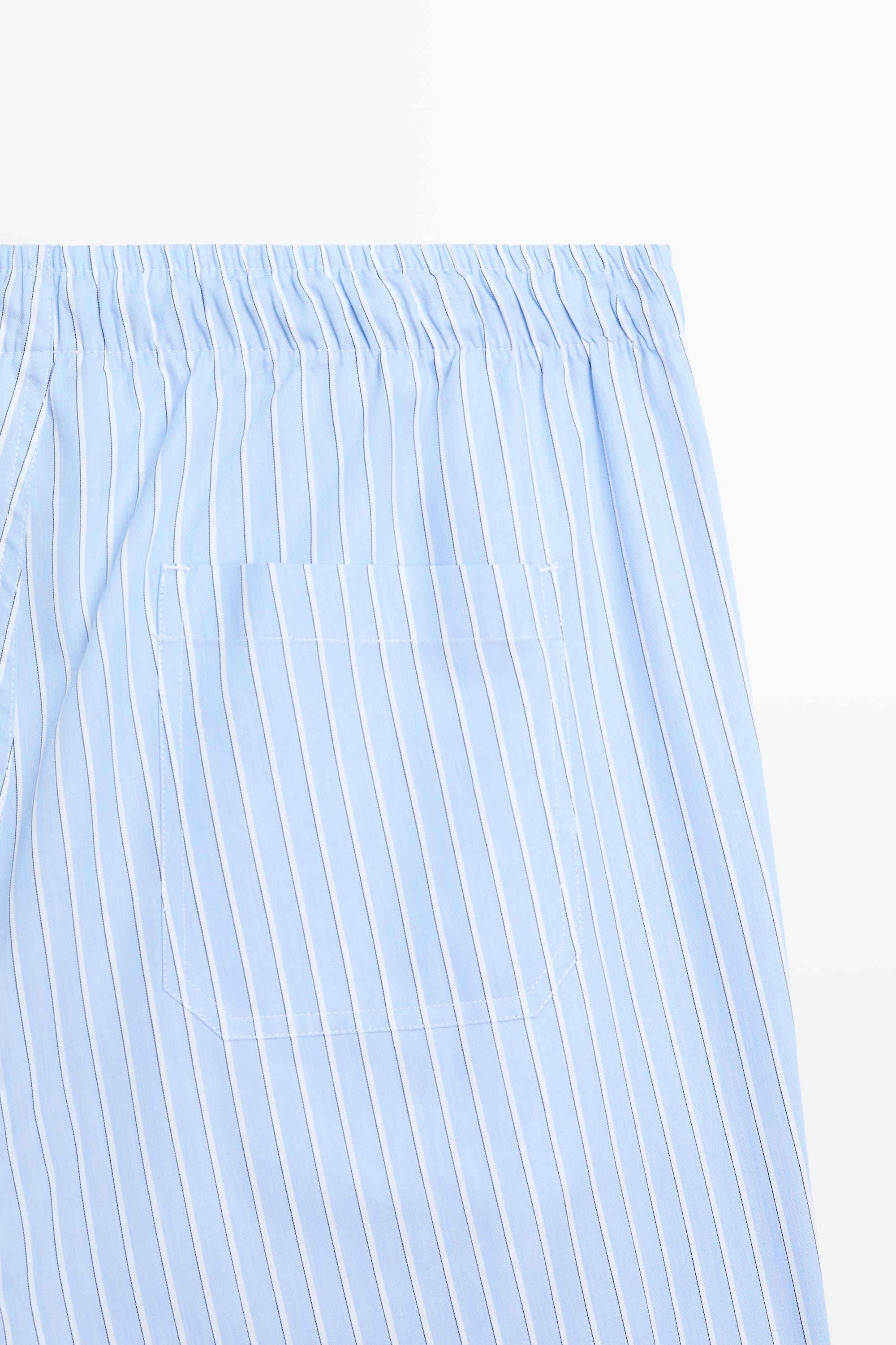 Pyjama T-shirt manches courtes pantalon rayures