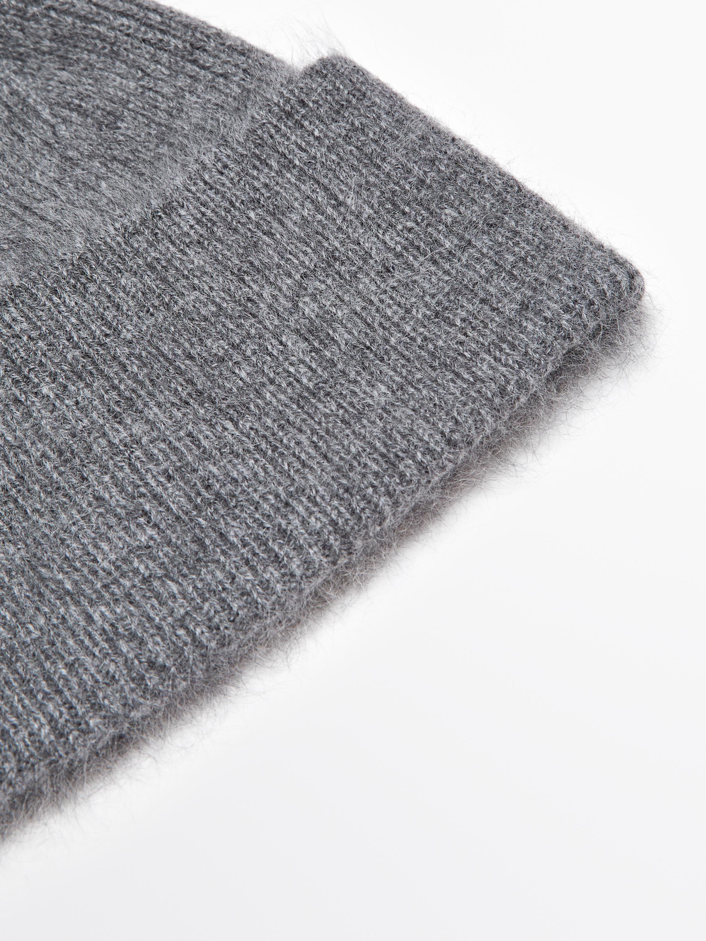 Strickmütze aus 100 % Kaschmir