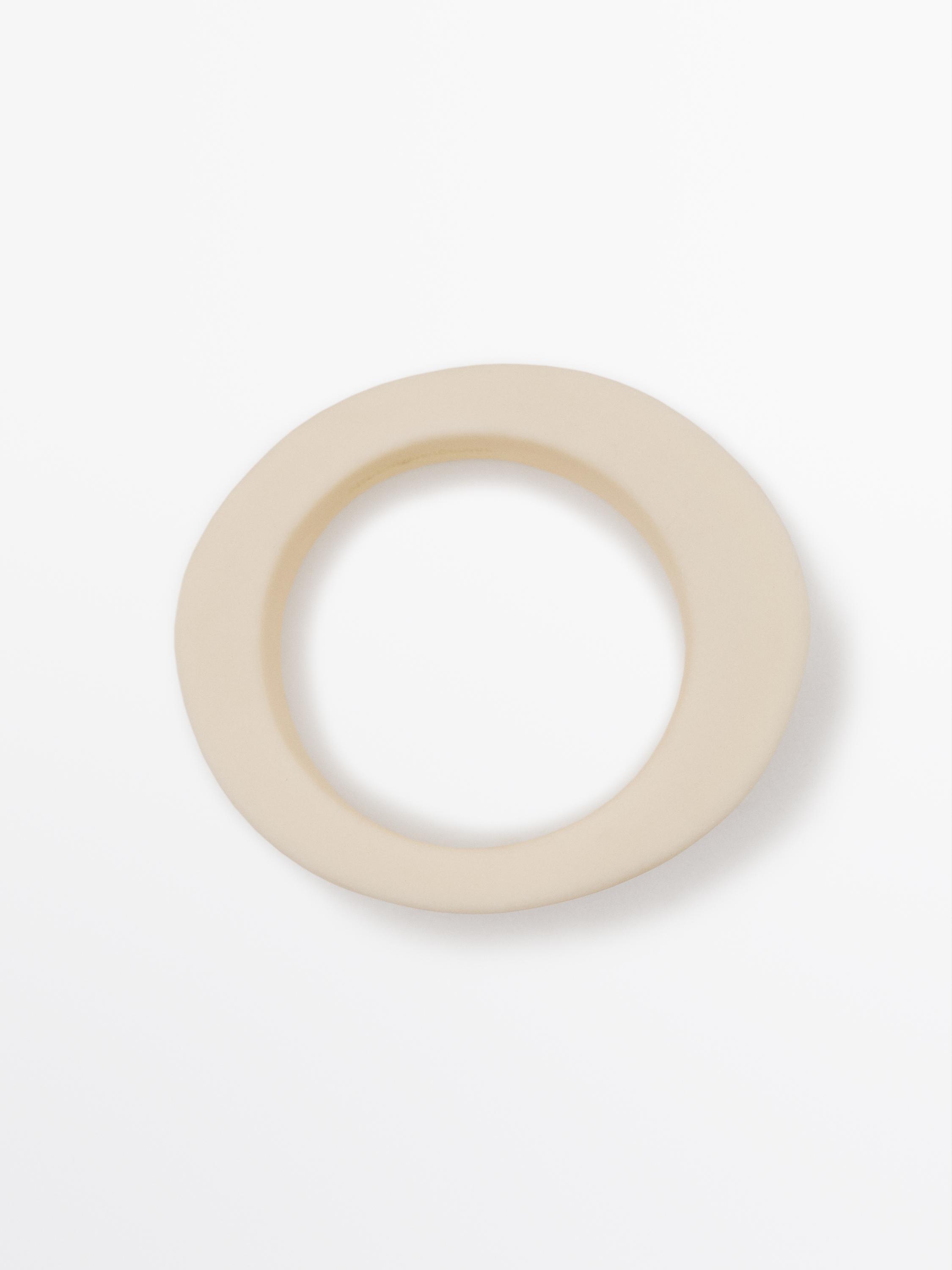 Matte resin bracelet