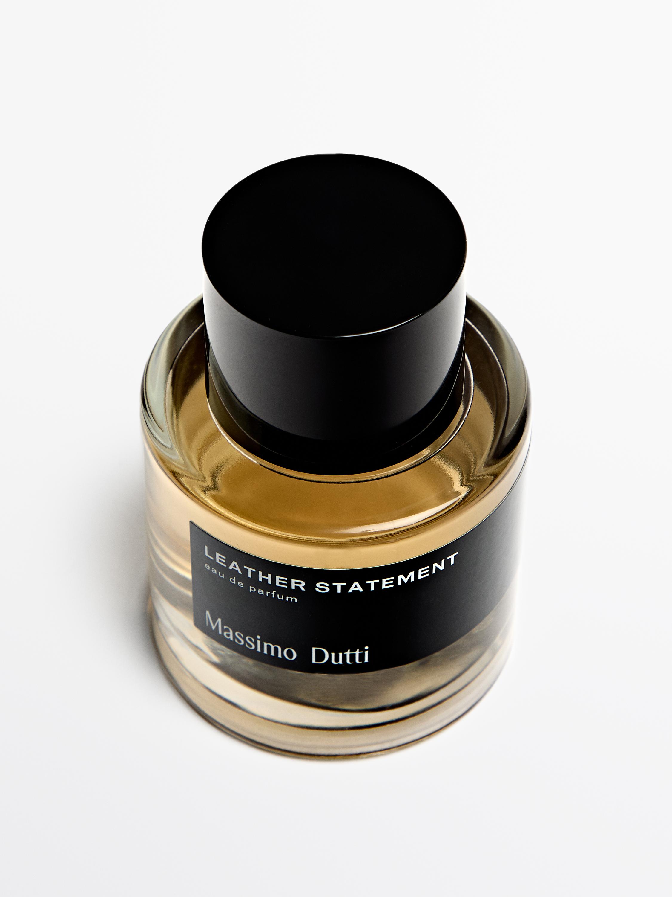 (100 ml) Leather statement eau de parfum — BLACK