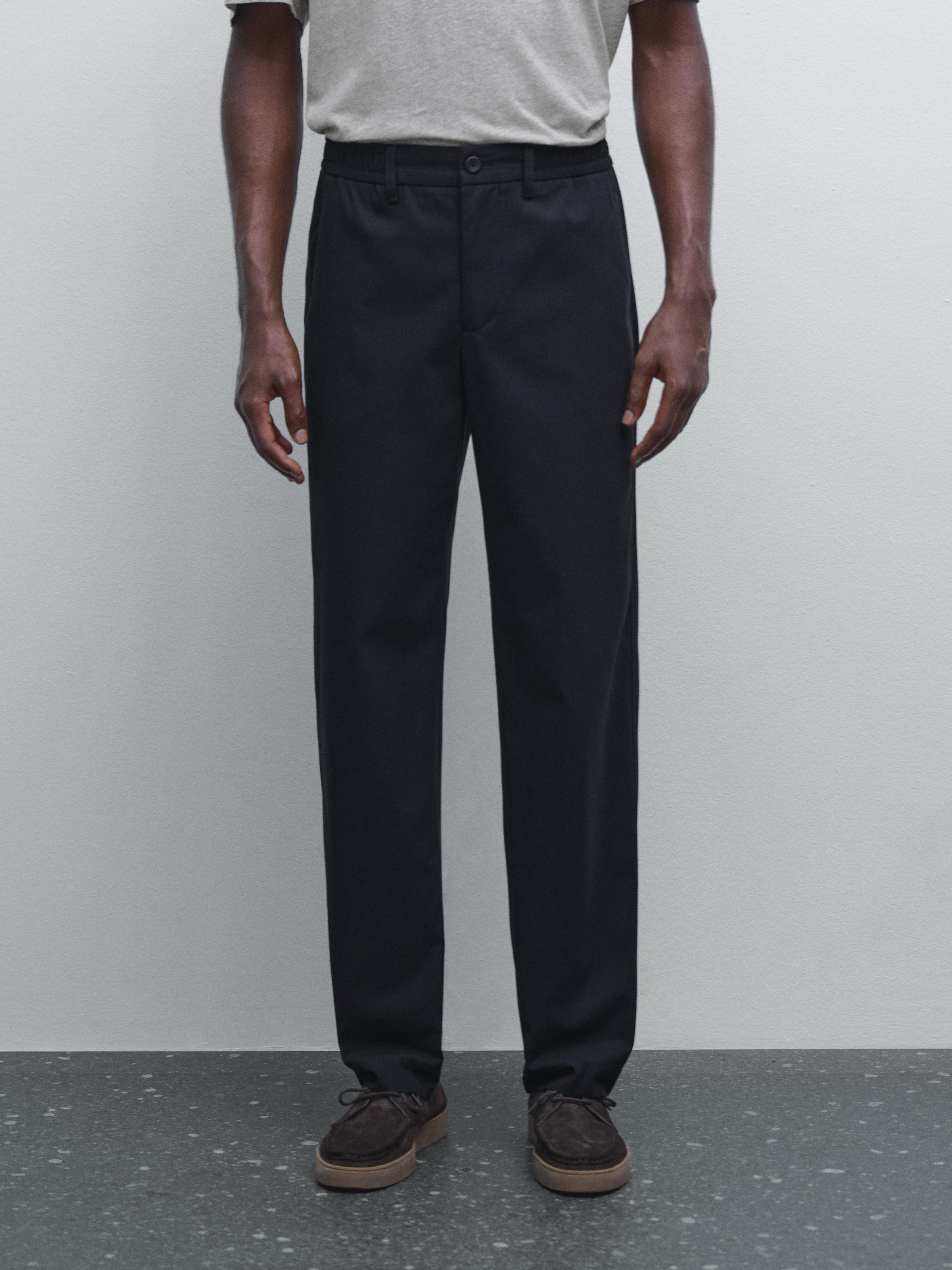 Pantalón jogger fit 100% algodón