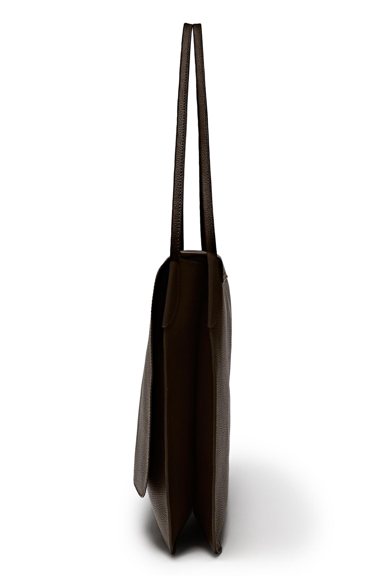 LARGE FLAP BAG - LIMITED EDITION — Chocolate
