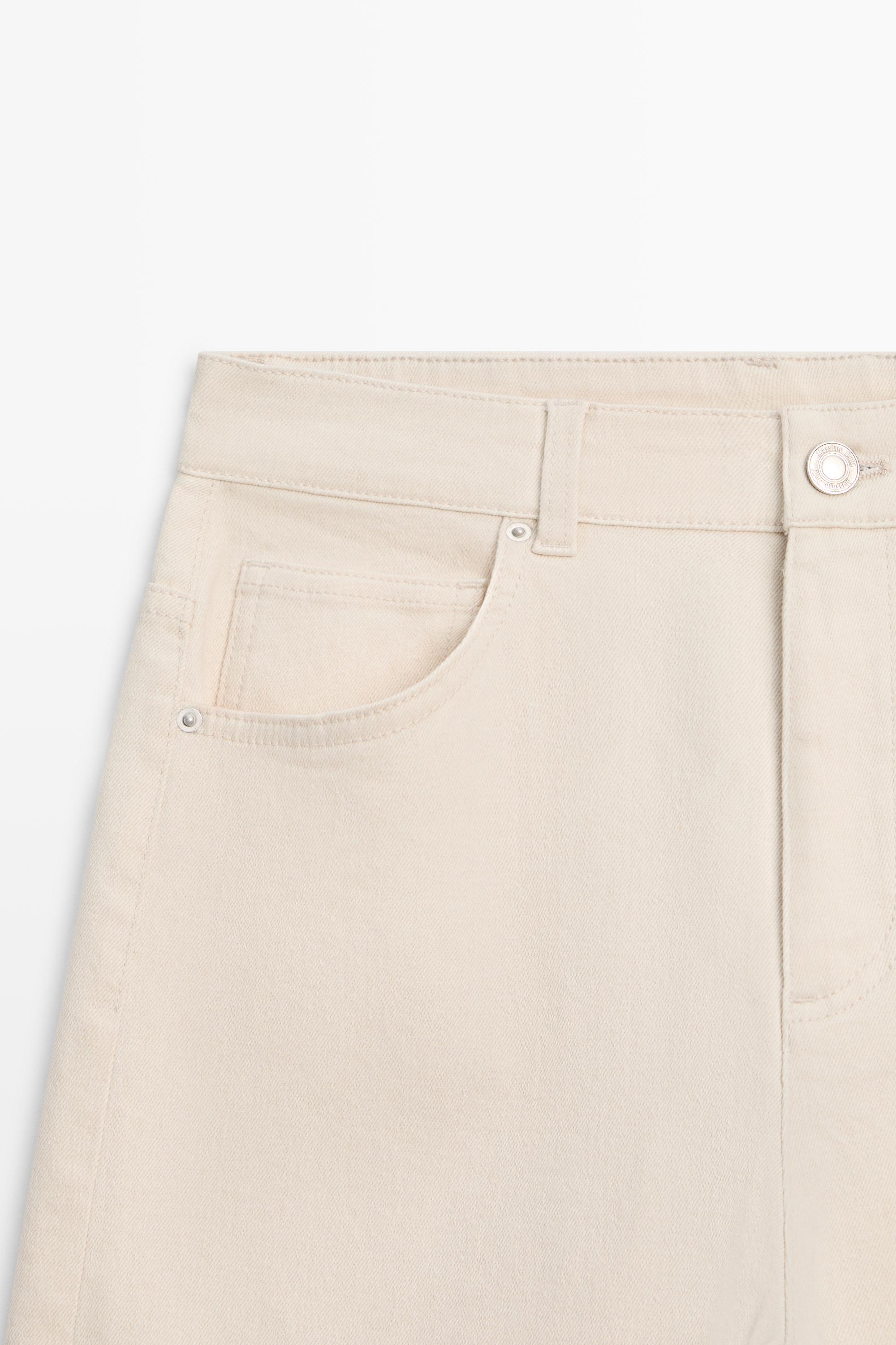 Straight-leg jeans with turn-up hems — CREAM