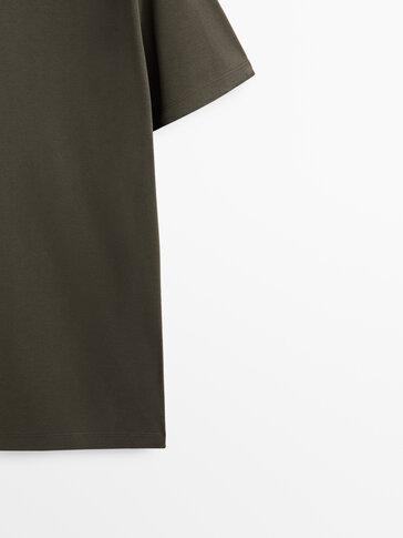 100% mercerised cotton T-shirt
