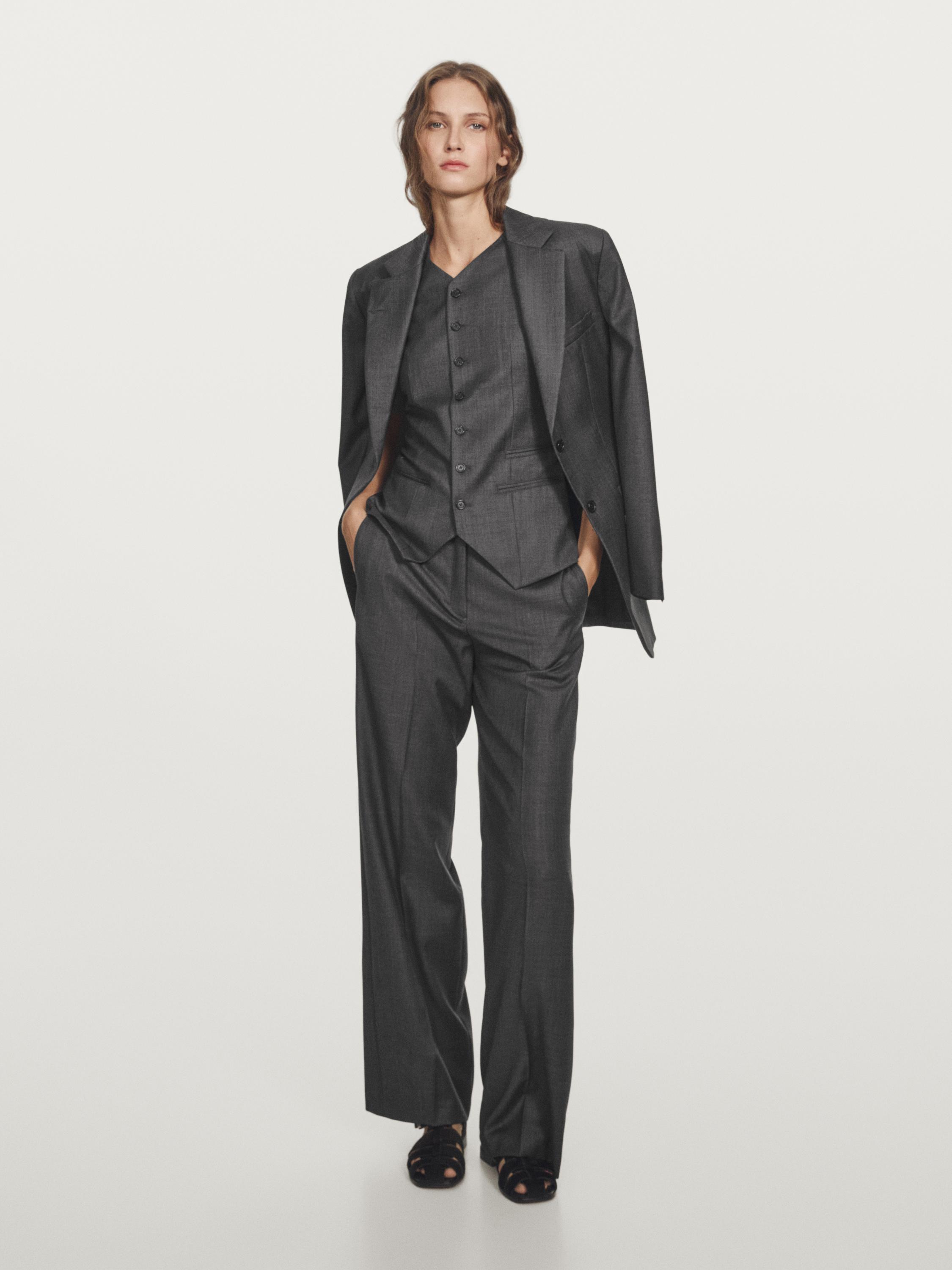 Blazer i 100% uld