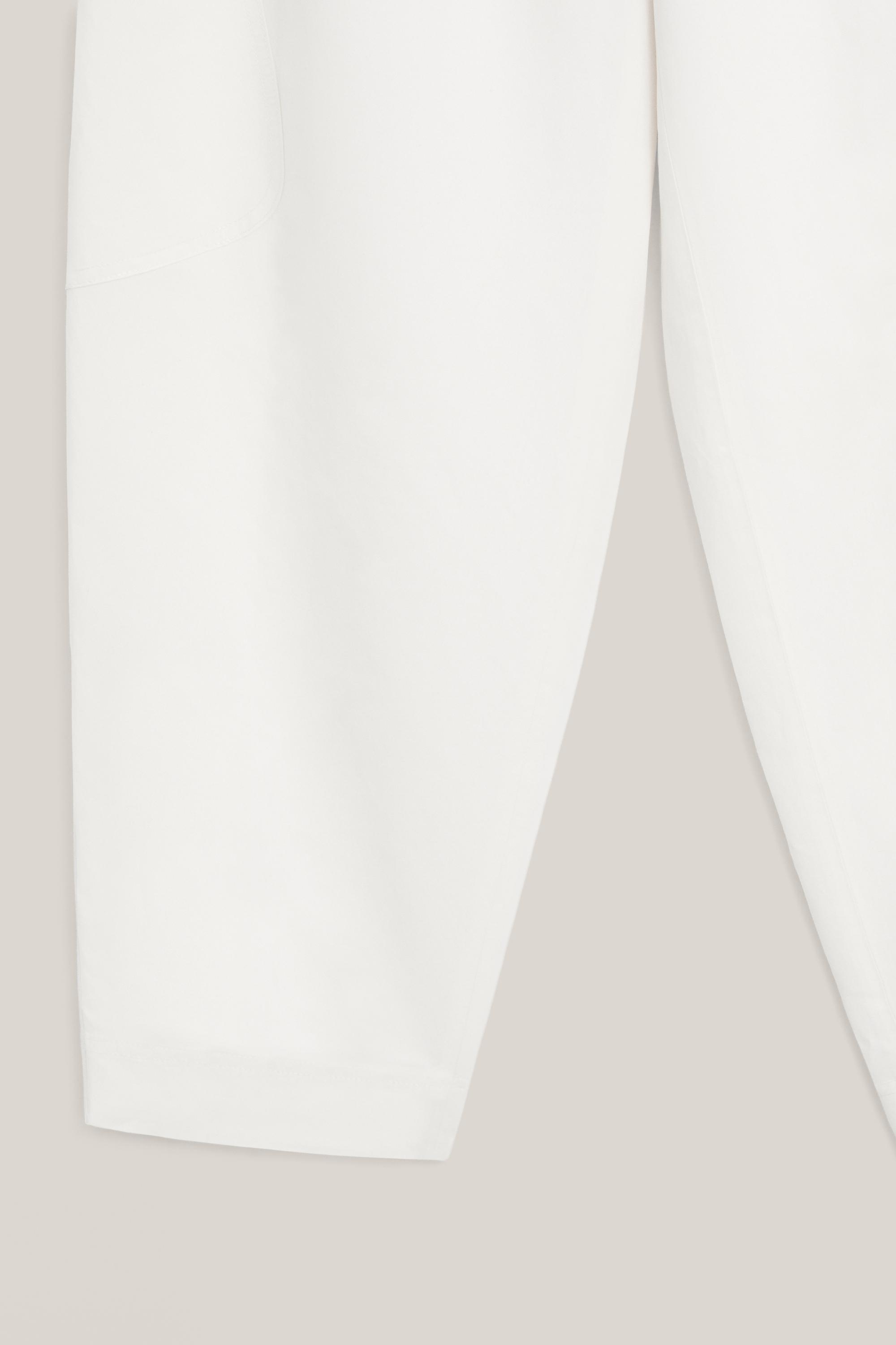 Flowing trousers with darts - LIMITED EDITION — BEIGE