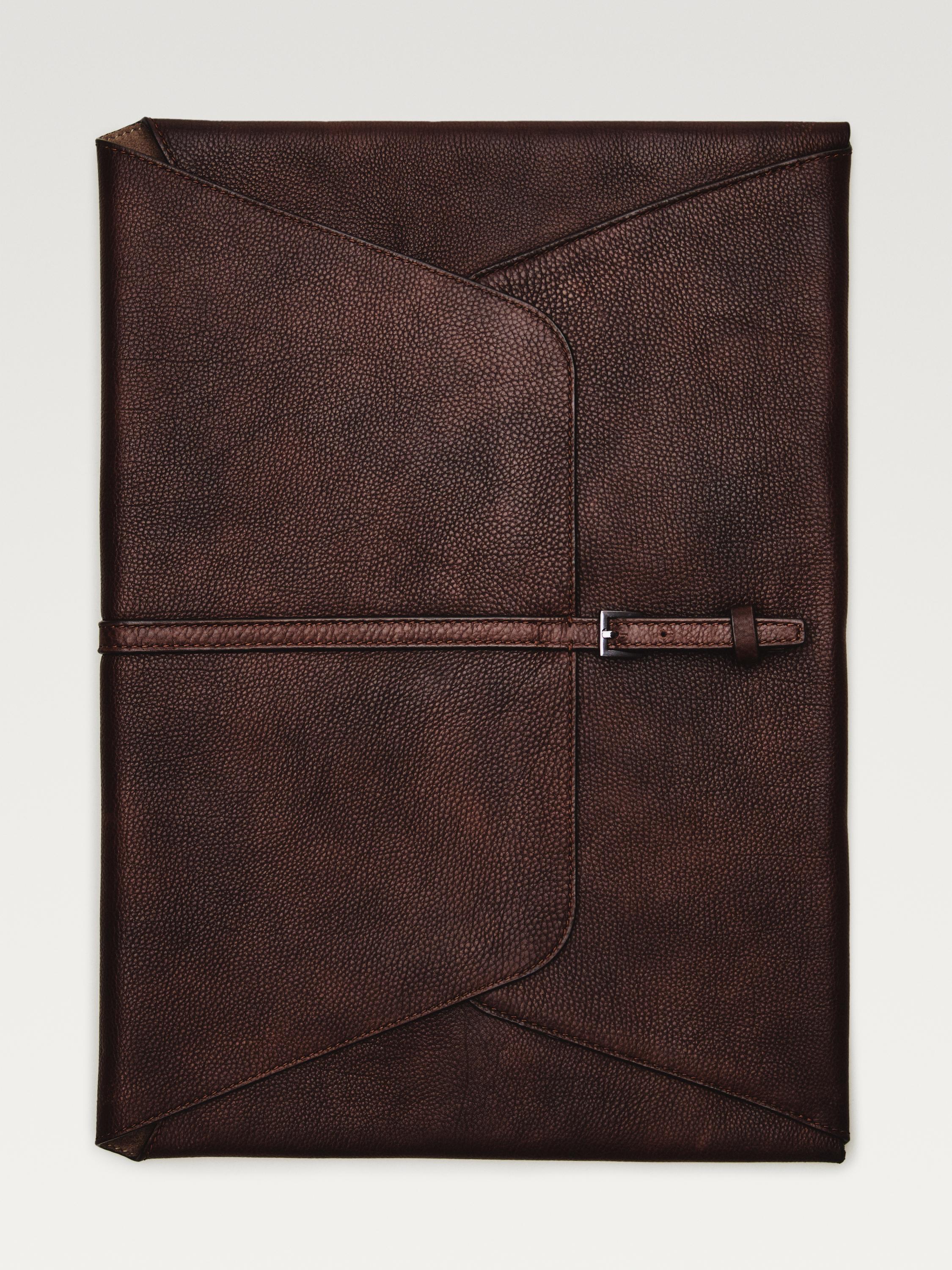 Funda para portátil piel napa