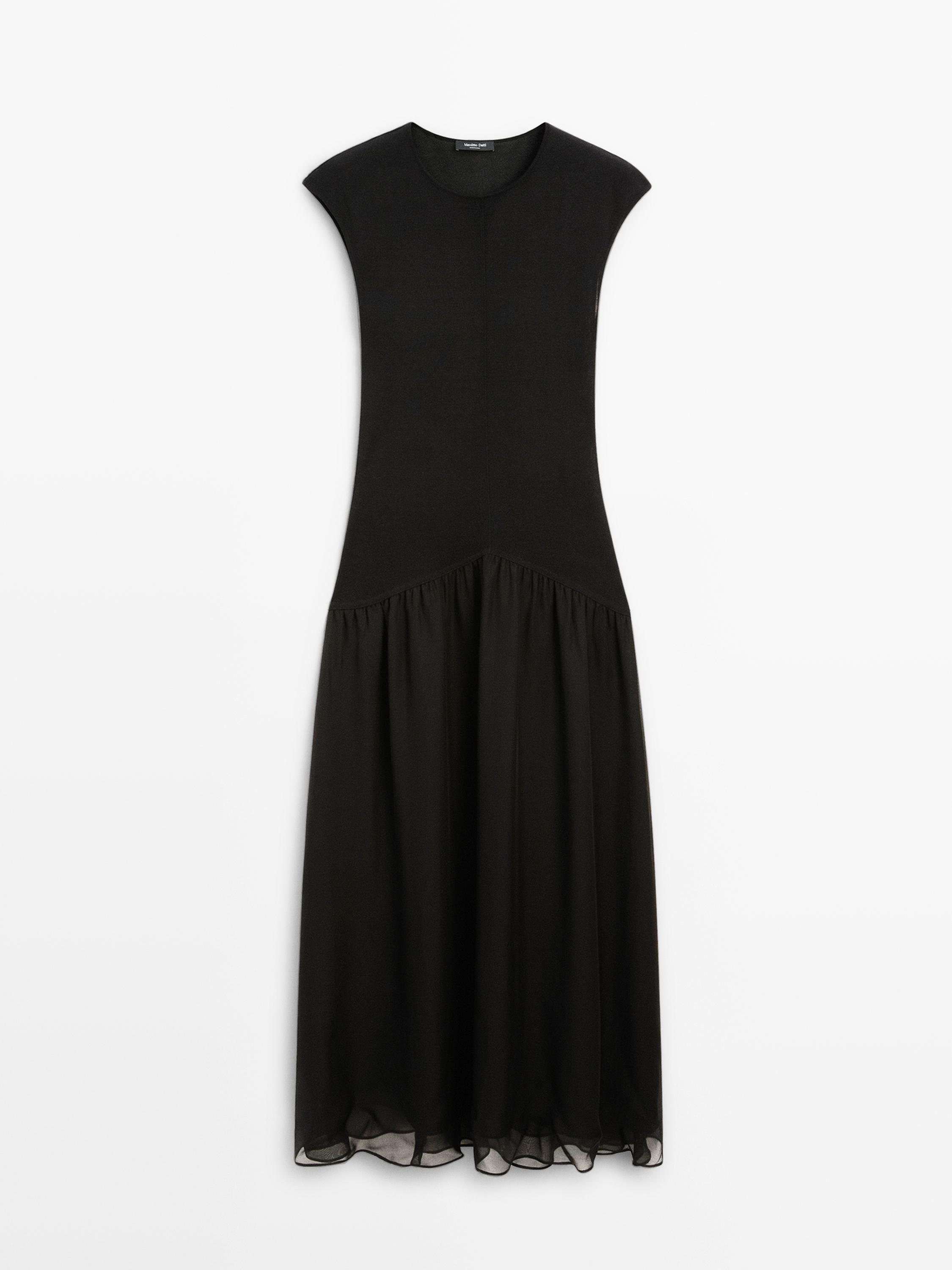 Vestit llarg combinat