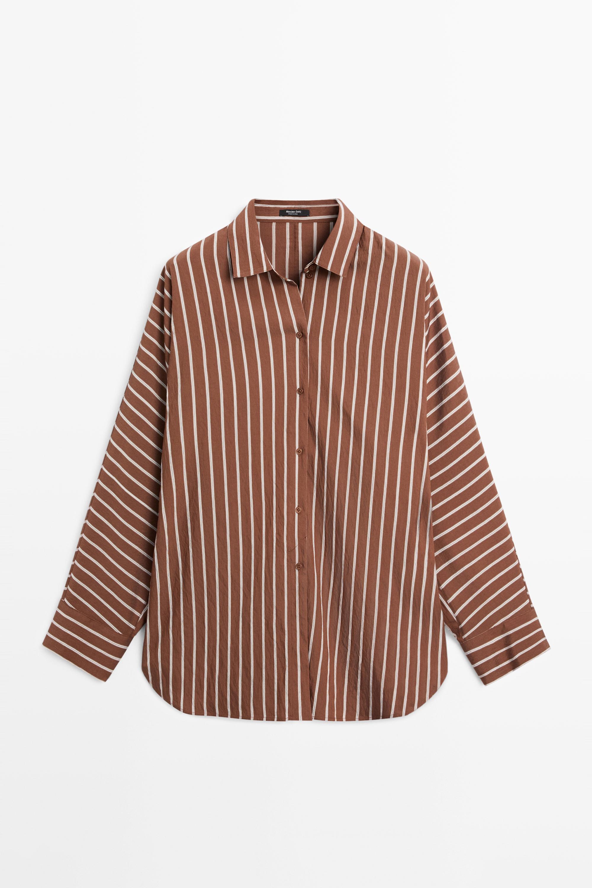 Wijde blouse met kimonomouw
