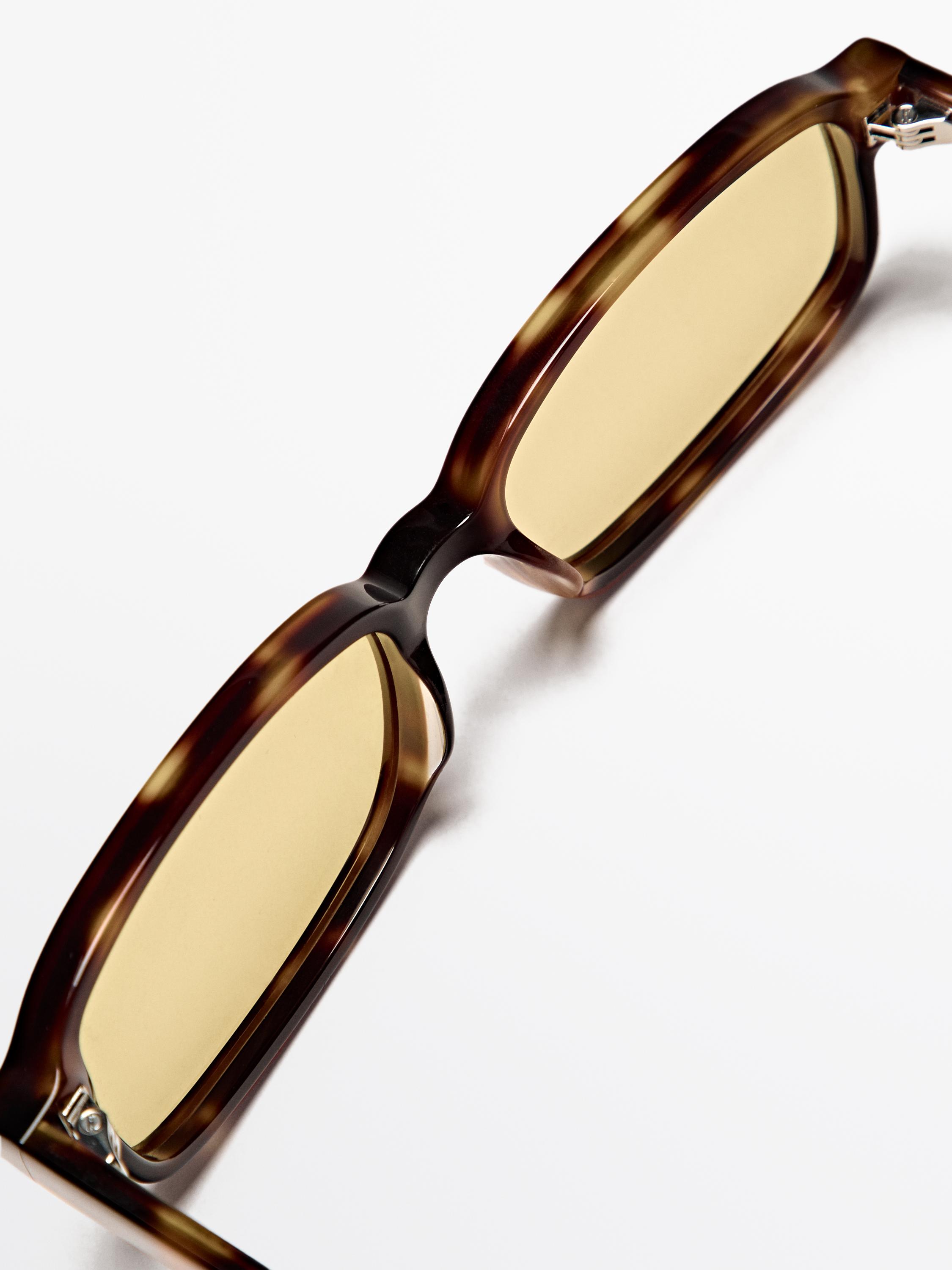 Small rectangular sunglasses