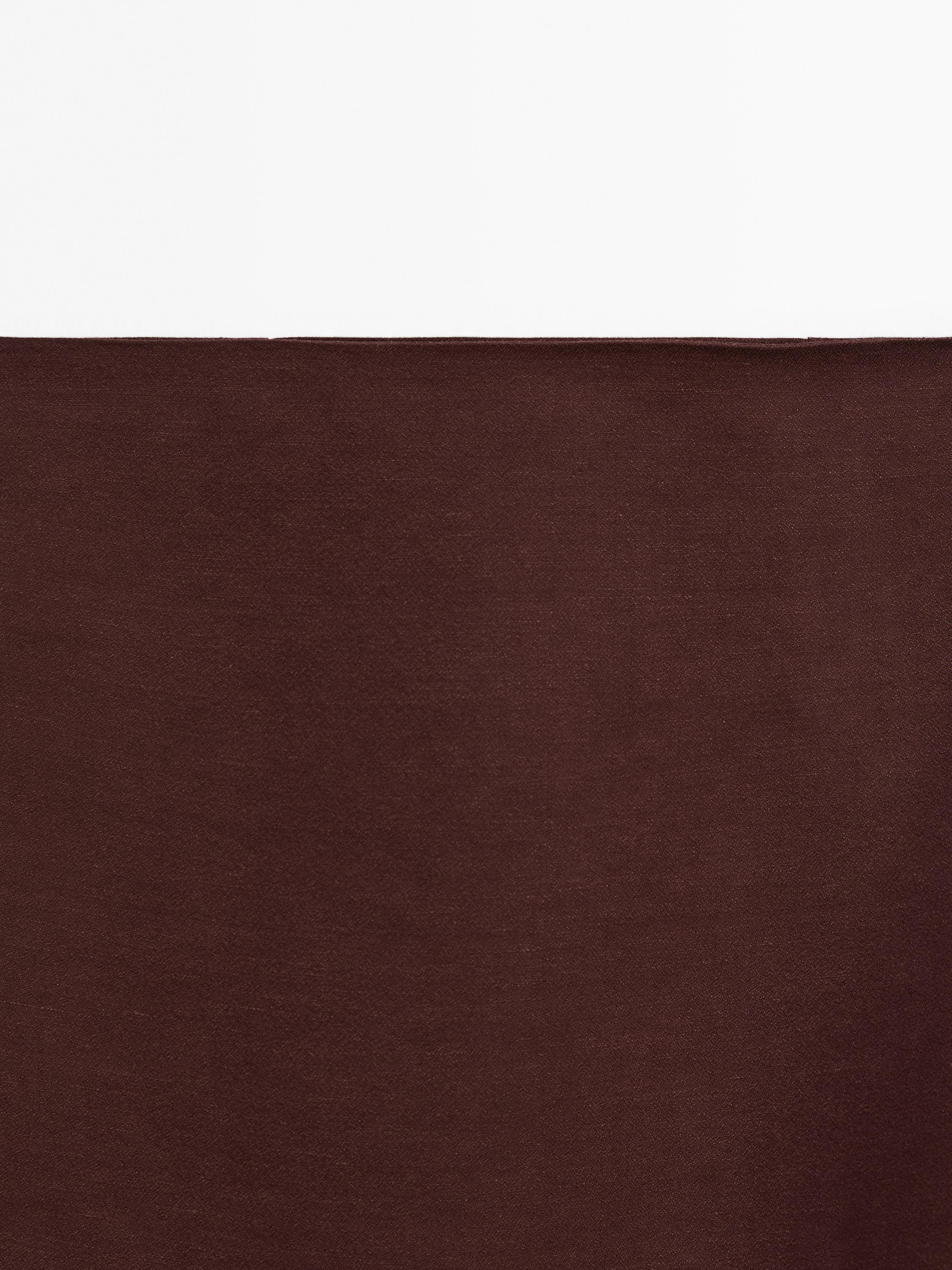 Midi skirt with asymmetric hem - Limited Edition