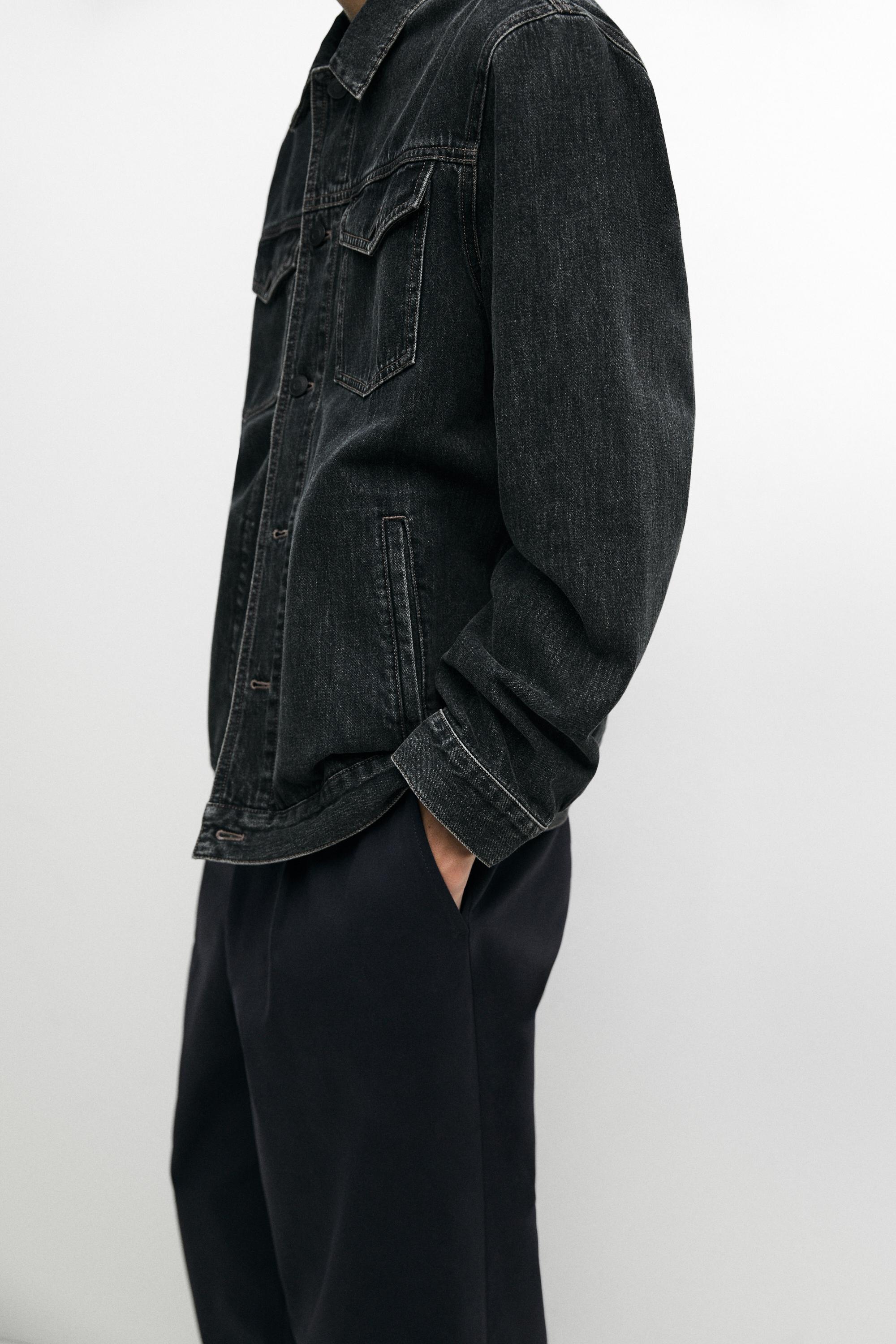 Regular Fit Cotton Denim Jacket — INDIGO