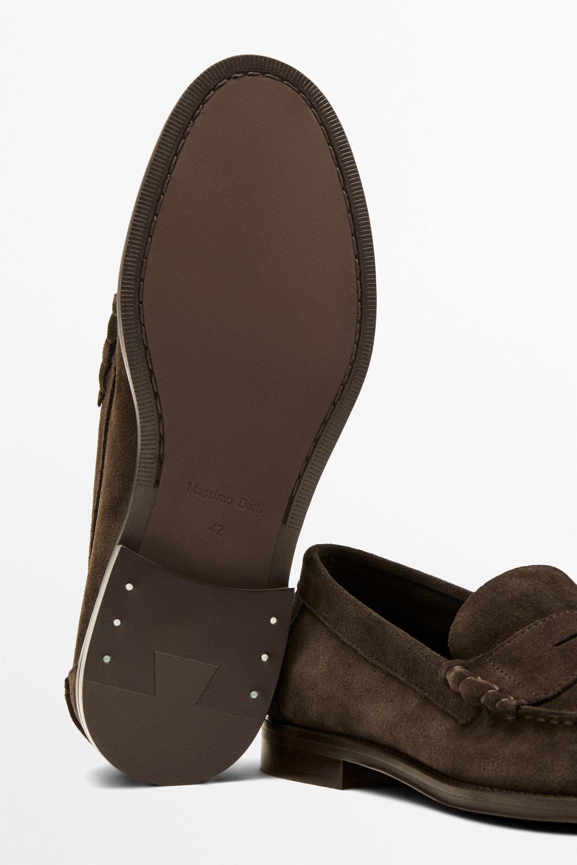 Penny loafers — BROWN