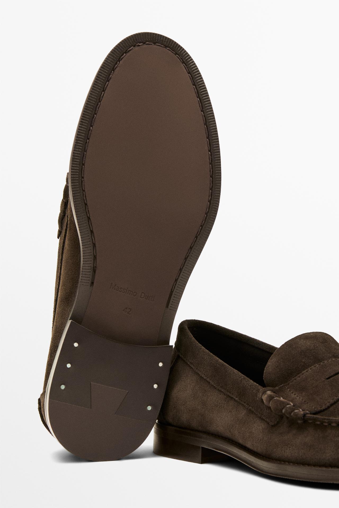 Penny loafers — BROWN