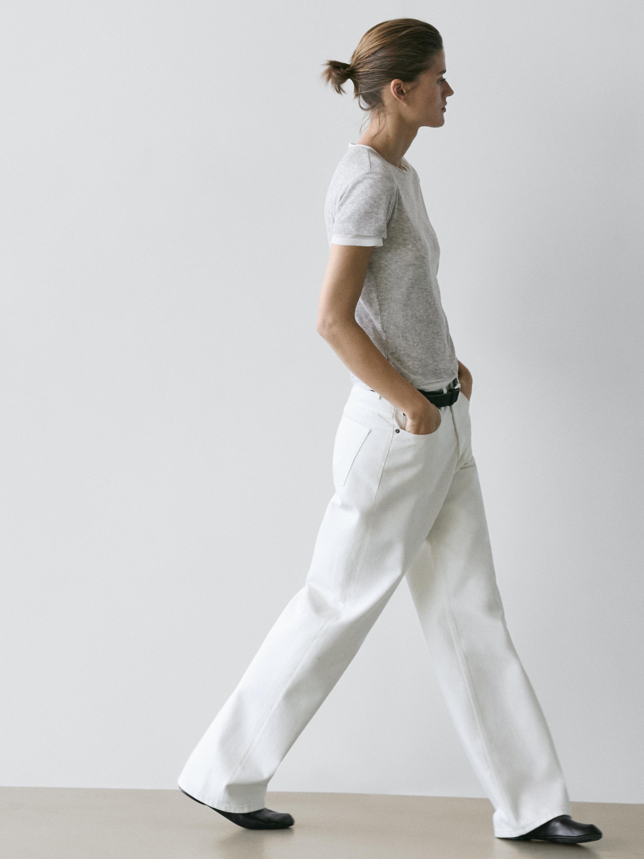 T-shirt manches courtes finition double