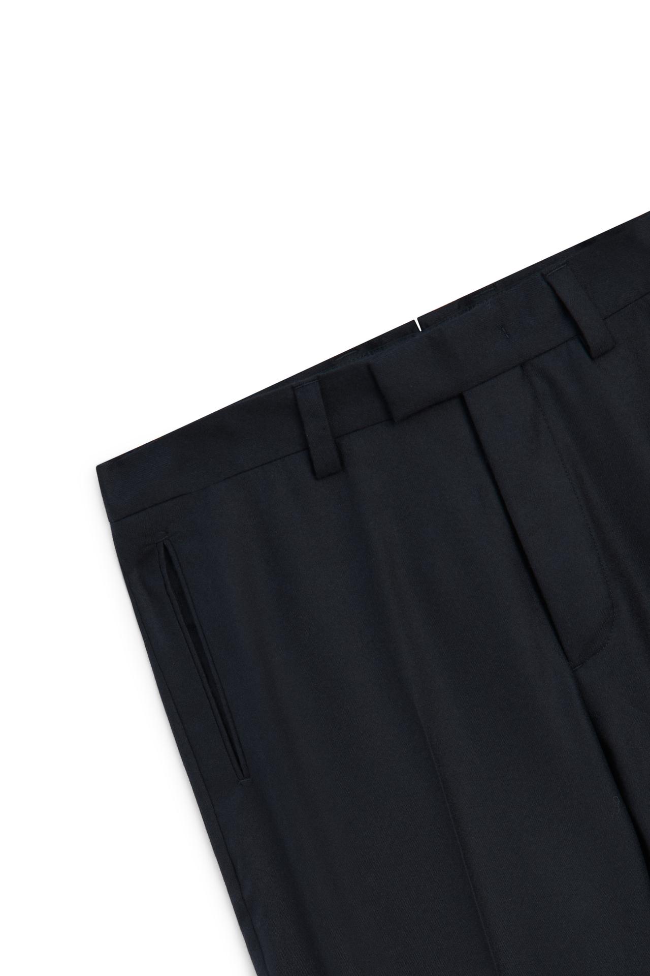Wool blend suit pants - LIMITED EDITION — NAVY BLUE