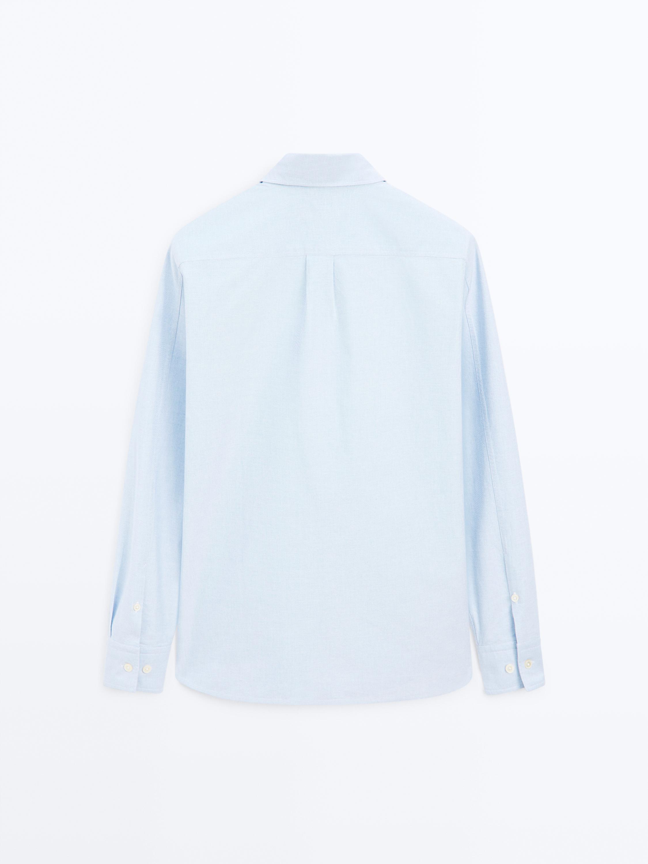 Рубашка оксфорд классического кроя